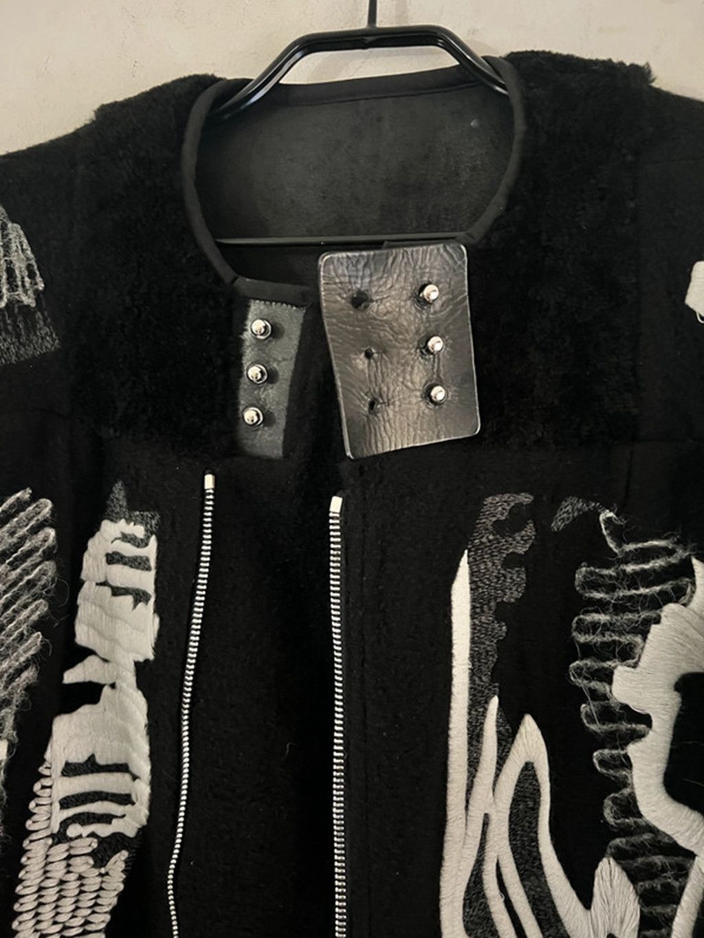 Rick Owens Rick Owens cashmere embroidered coat Size US S / EU 44-46 / 1 - 11 Thumbnail
