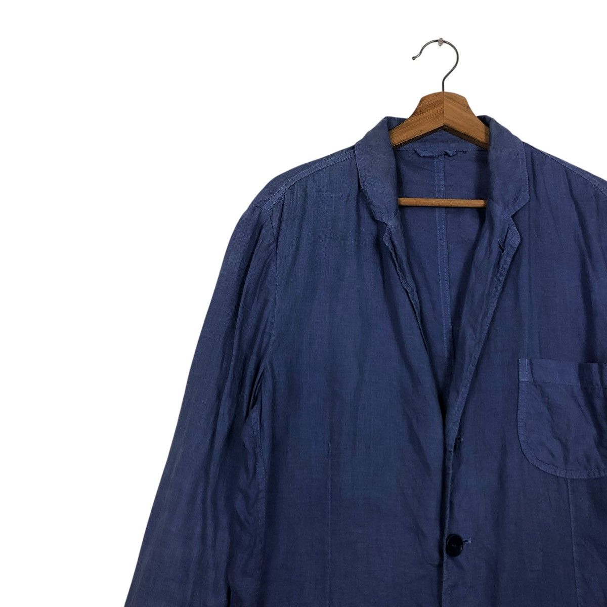 Aspesi 🔥VINTAGE CHORE JACKET RICH BLUE ASPESI MADE IN BULGARIA Size US L / EU 52-54 / 3 - 9 Thumbnail