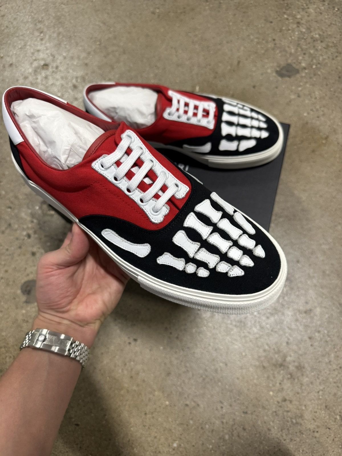 Amiri Amiri Skeleton Sneaker NEW 700$ Size US 12 / EU 45 - 2 Thumbnail