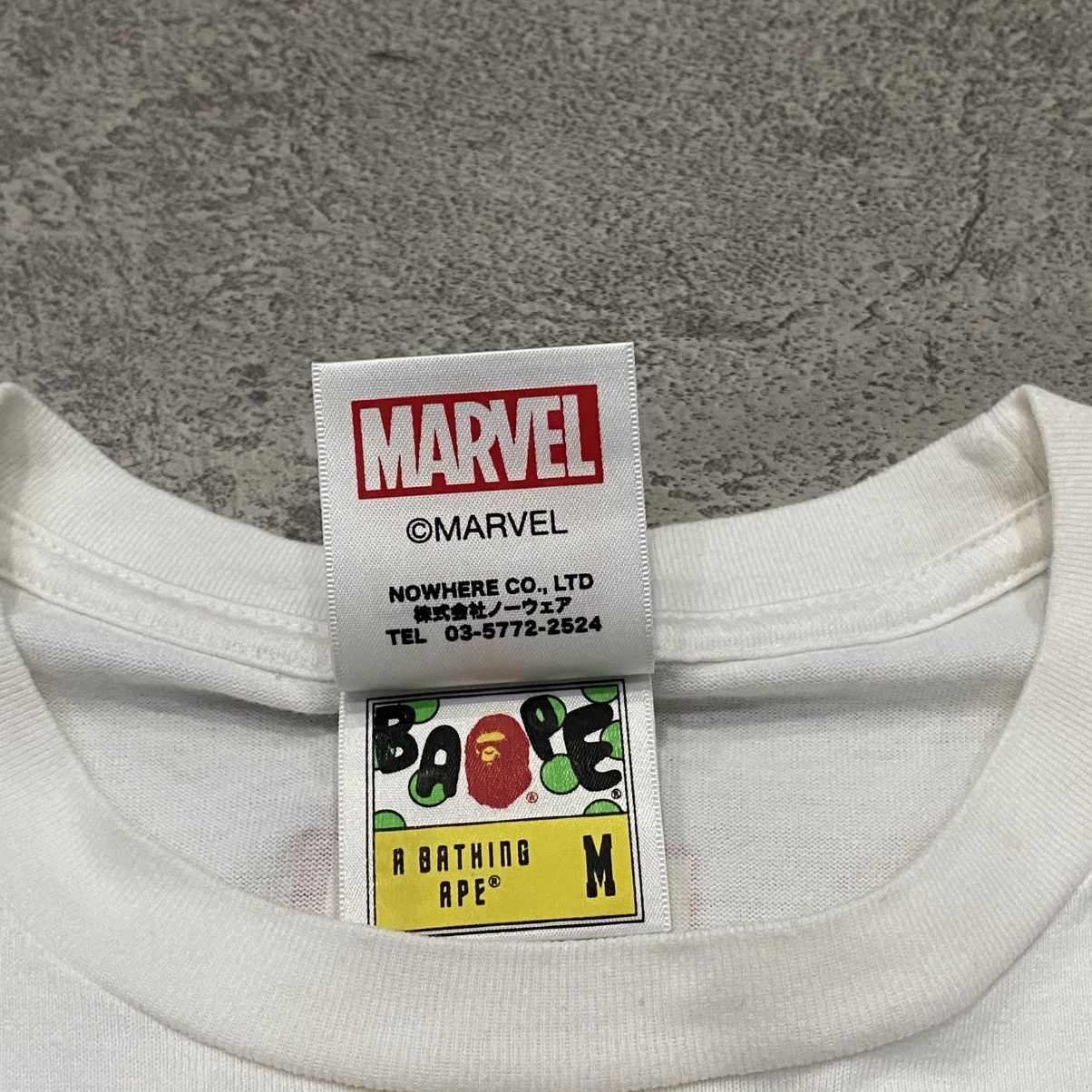 Bape × Marvel Comics Bape X Marvel Thor White T Shirt Size US M / EU 48-50 / 2 - 2 Thumbnail