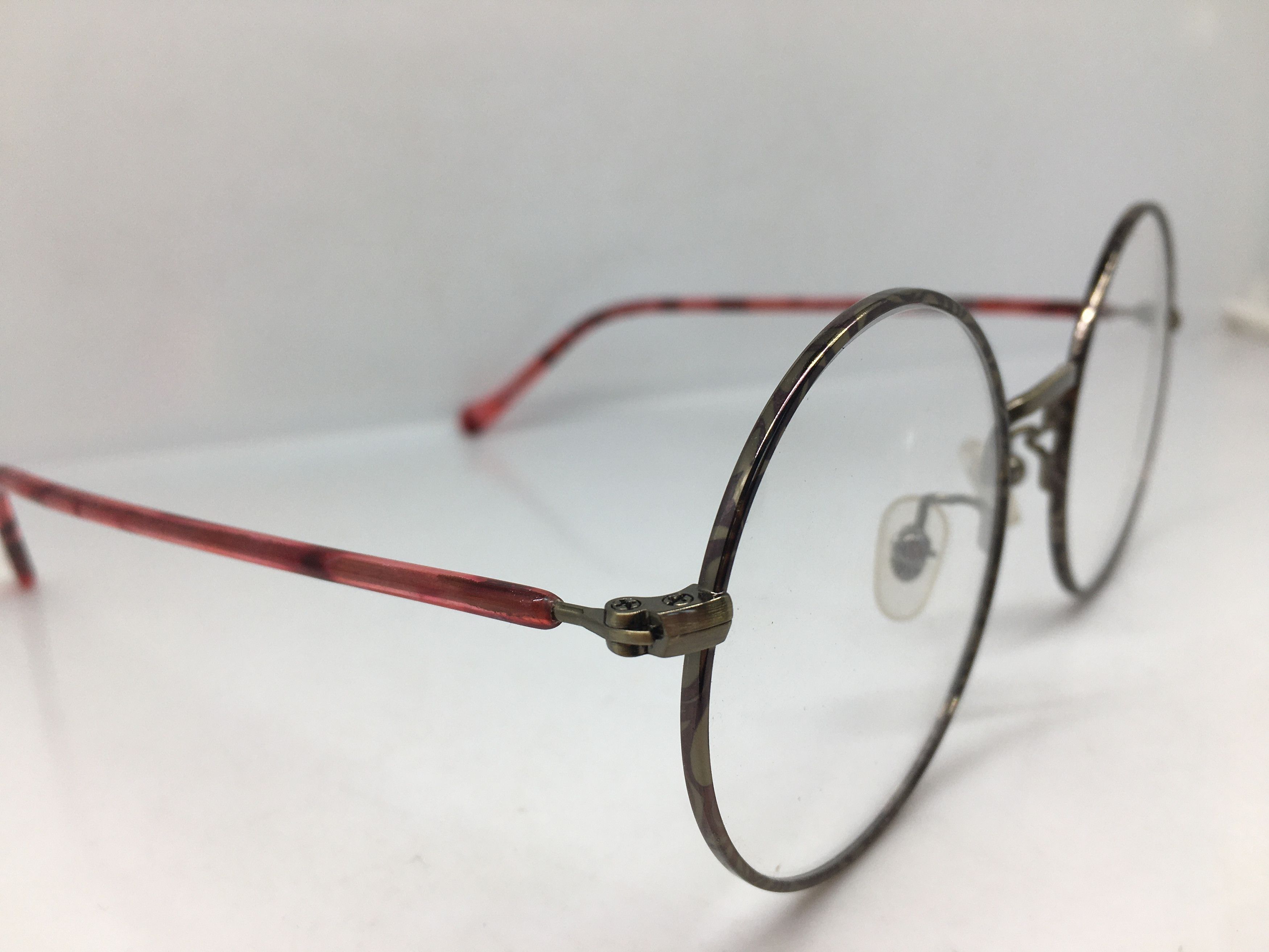 Other BrownAlloy Round Eyeglasses Frame GATSBY ARISTOCRAT Size ONE SIZE - 2 Thumbnail