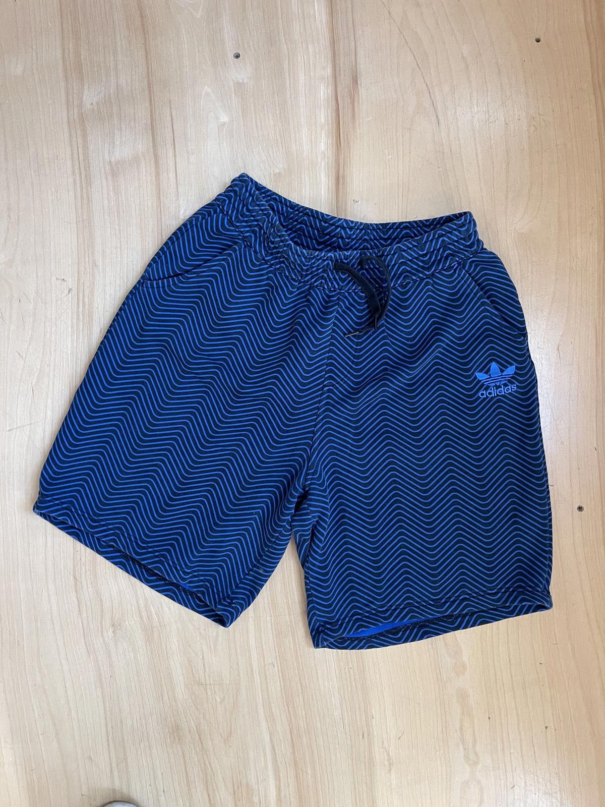Adidas Adidas Originals Striped Athletic Shorts Men's XS Wave Black Size US 28 / EU 44 - 1 Thumbnail