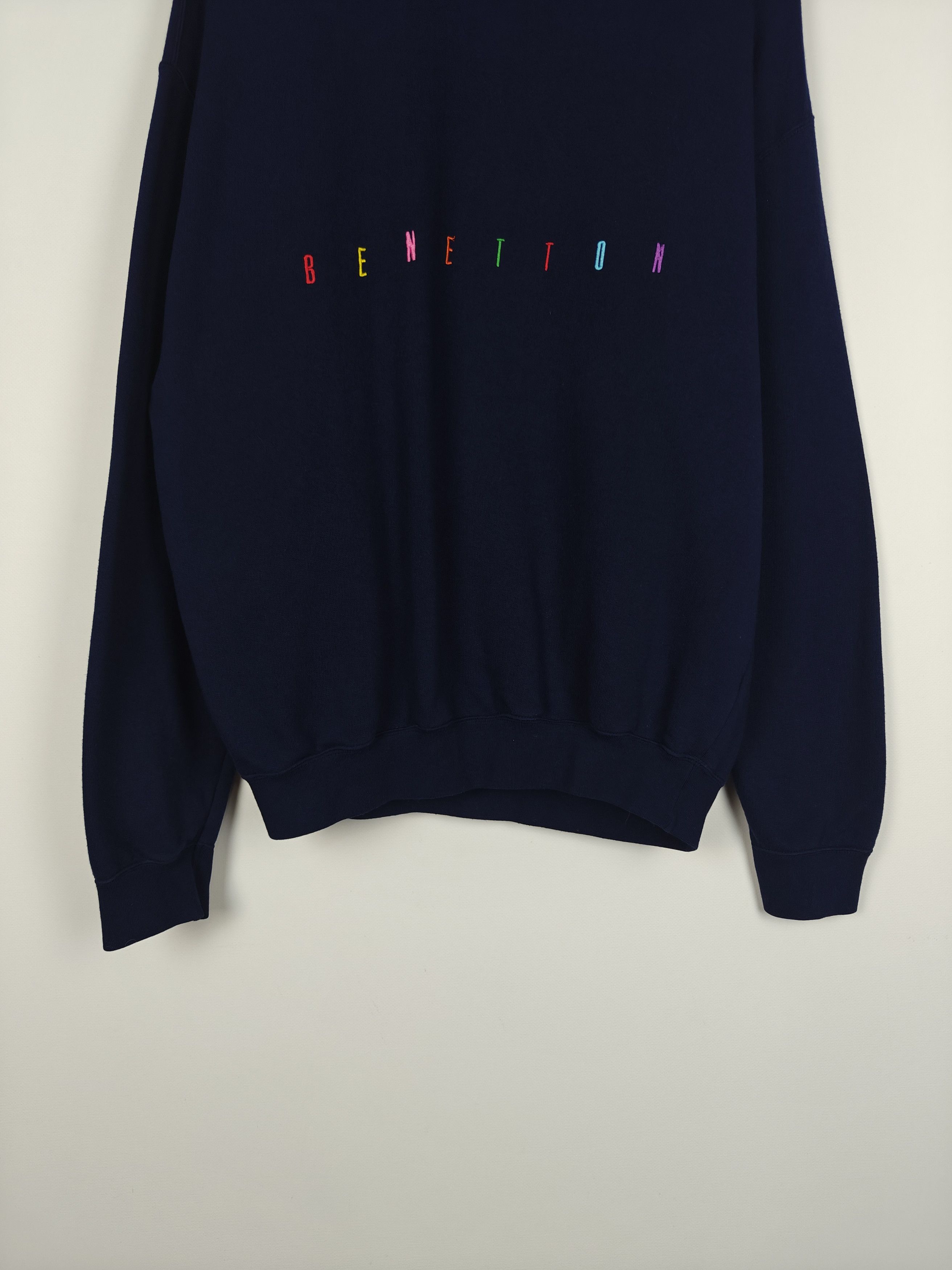 United Colors Of Benetton United Colors Of Benetton VTG Sweatshirt Center Logo M Size US M / EU 48-50 / 2 - 3 Thumbnail