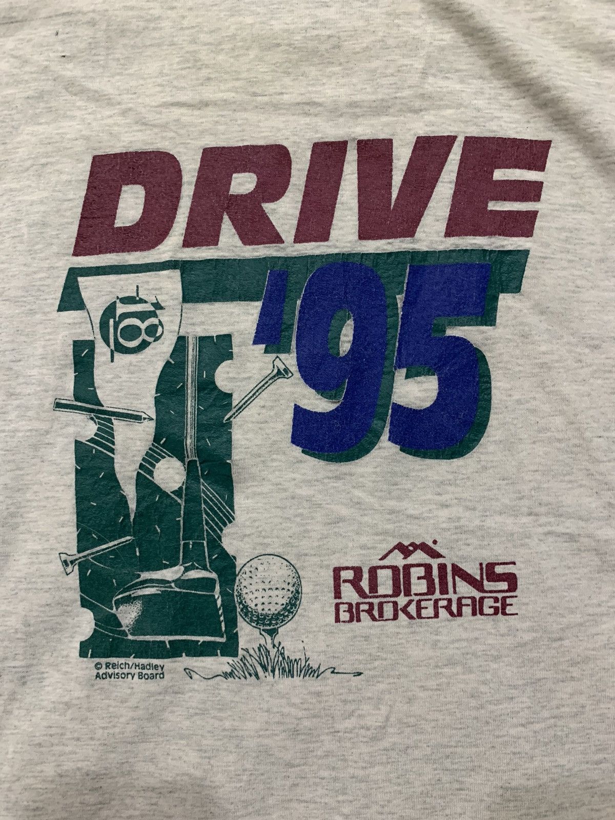 Vintage VINTAGE ROBINS BROKERAGE GOLF 95’ Size US XL / EU 56 / 4 - 10 Thumbnail