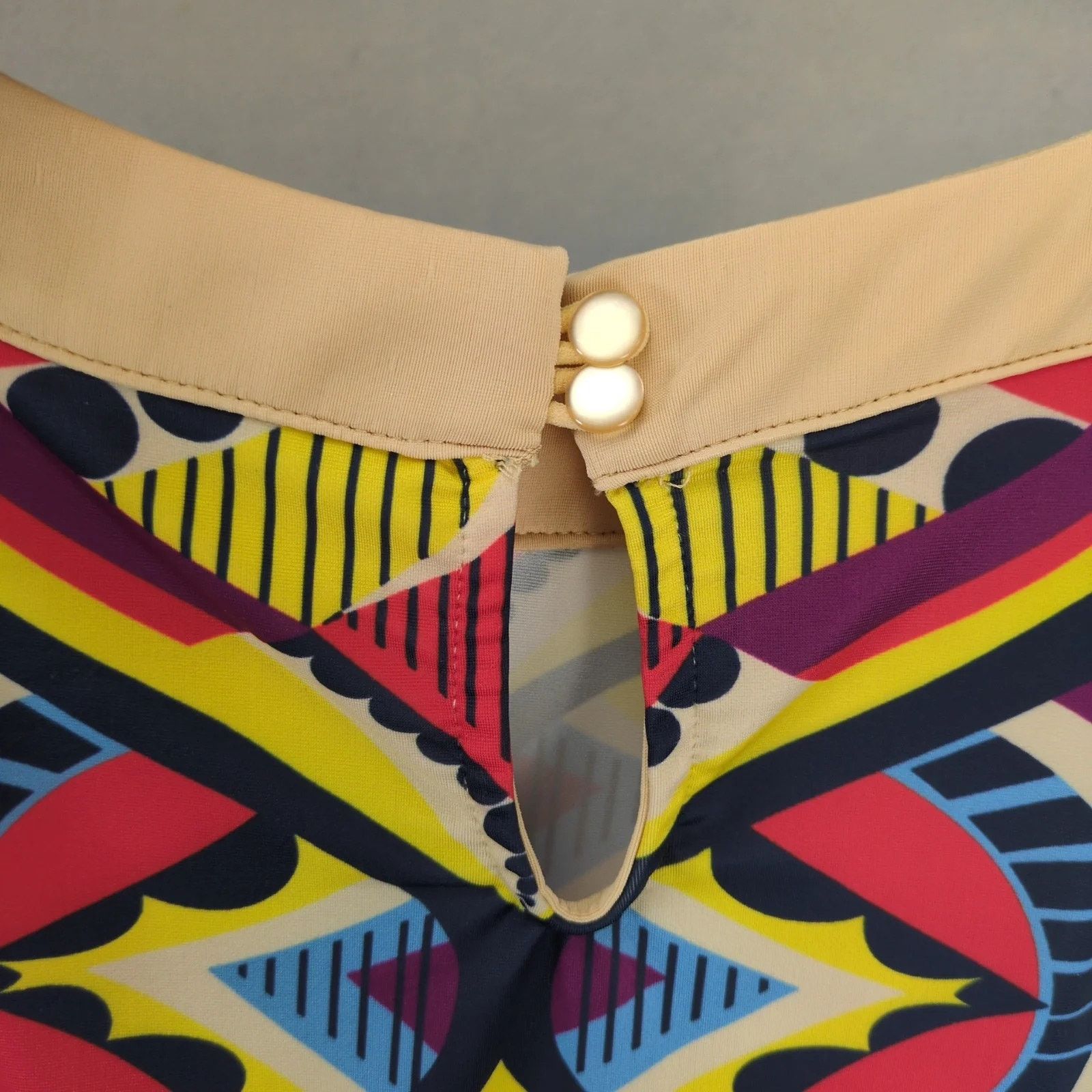 Anthropologie Anthropologie Aryeh Bodycon Halter Dress Size M Retro Mod Size M / US 6-8 / IT 42-44 - 8 Thumbnail