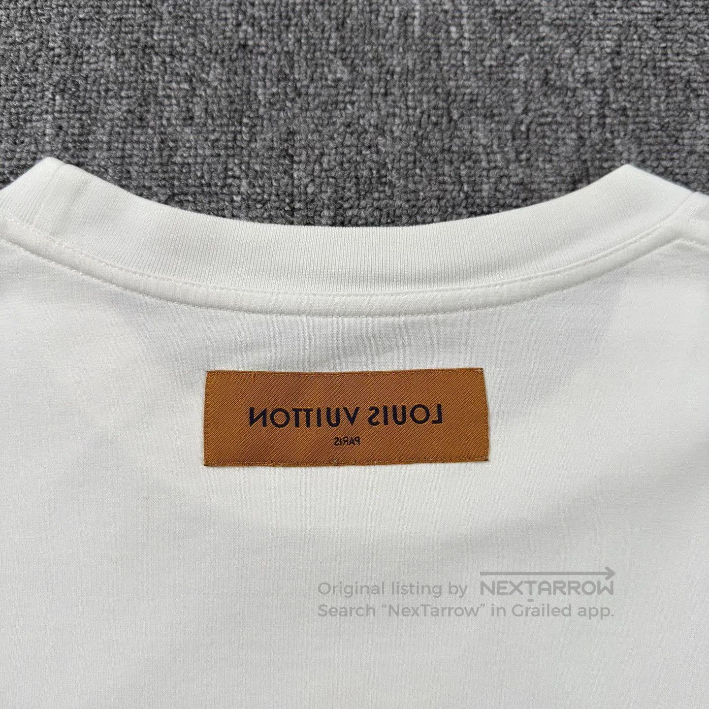 Louis Vuitton LV Embossed Logo White Short-Sleeve. Size US XL / EU 56 / 4 - 8 Thumbnail