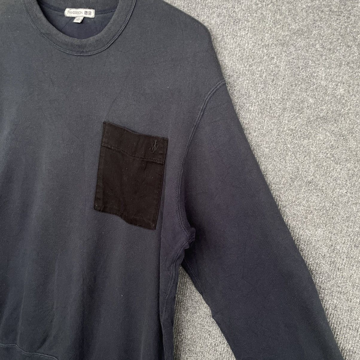 JW Anderson × Japanese Brand × Loewe JW Anderson Single Pocket Sunfaded Sweatshirt Size US L / EU 52-54 / 3 - 8 Thumbnail