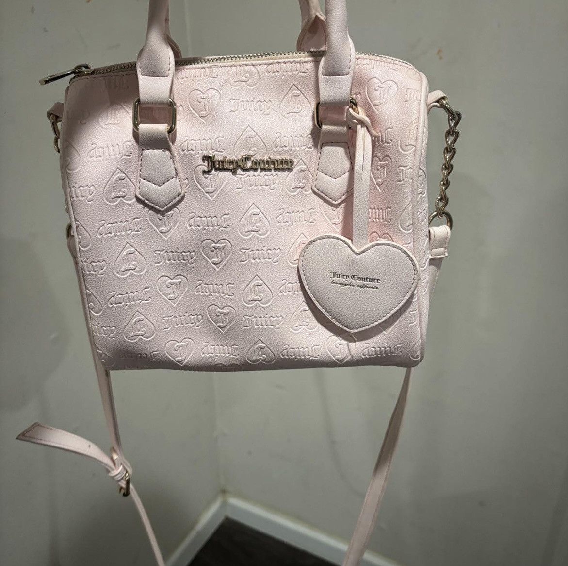 Juicy Couture Vintage Light Pink Juicy Couture Top Handle Bag Size ONE SIZE - 4 Thumbnail