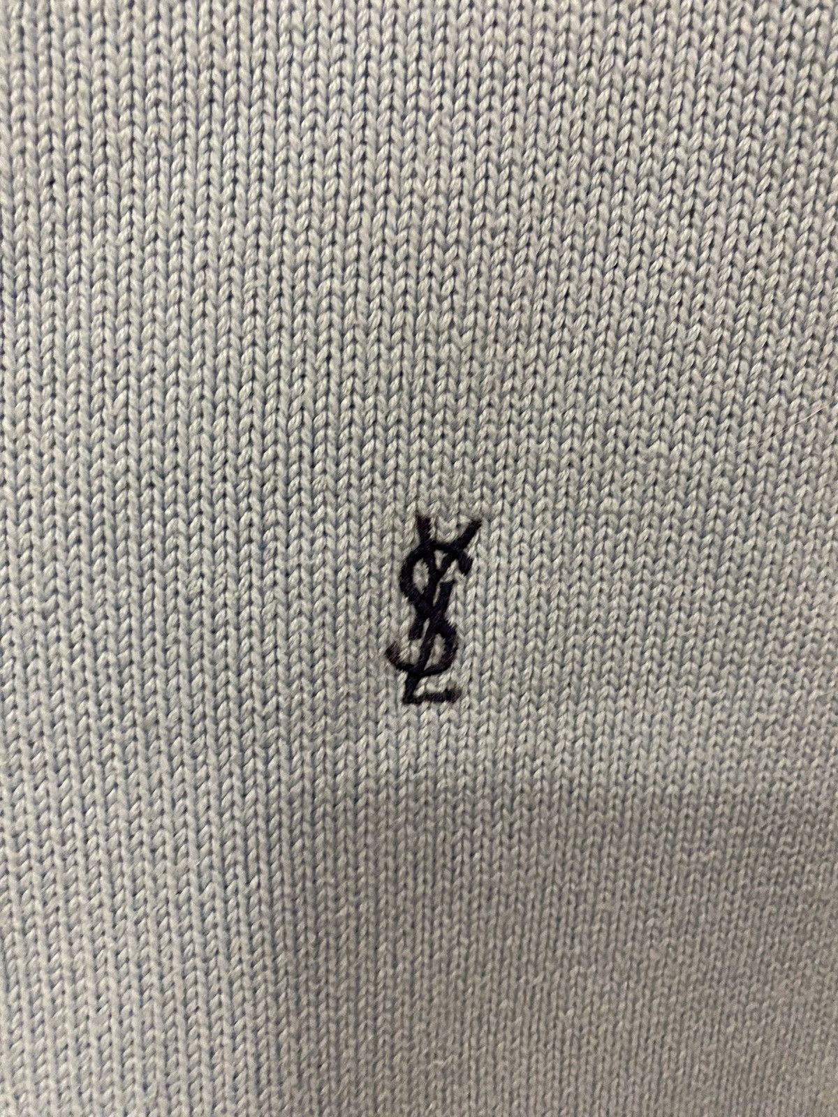 Yves Saint Laurent Blue YSL Sweater Knit Size US M / EU 48-50 / 2 - 3 Thumbnail