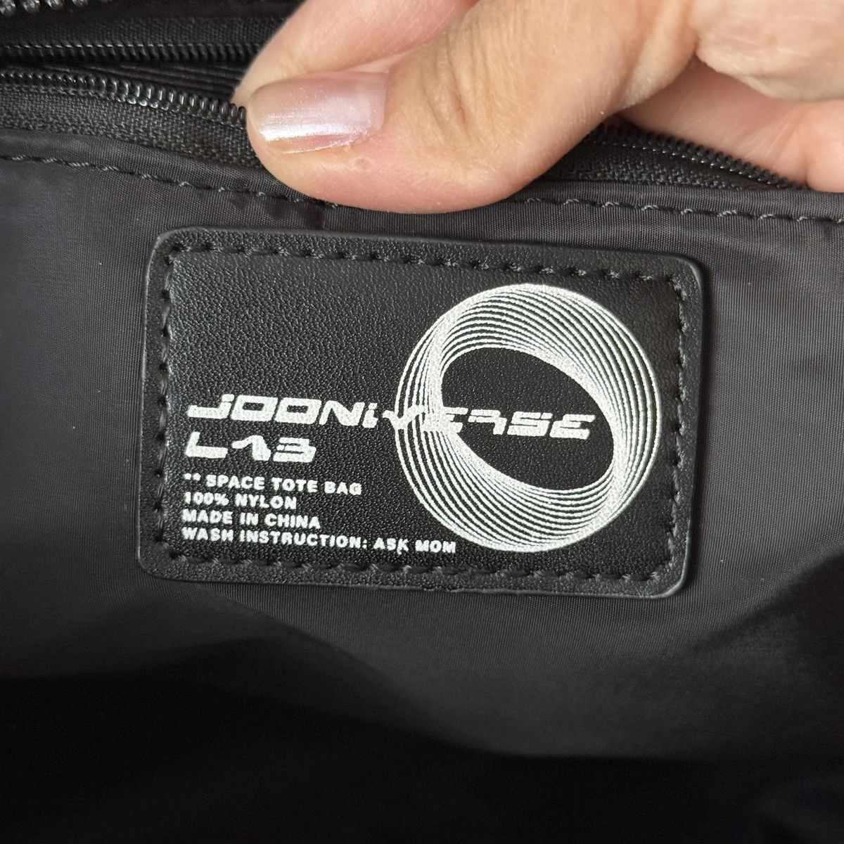 jOONIVERSE LAB Nylon Space Tote Bag Size ONE SIZE - 3 Thumbnail
