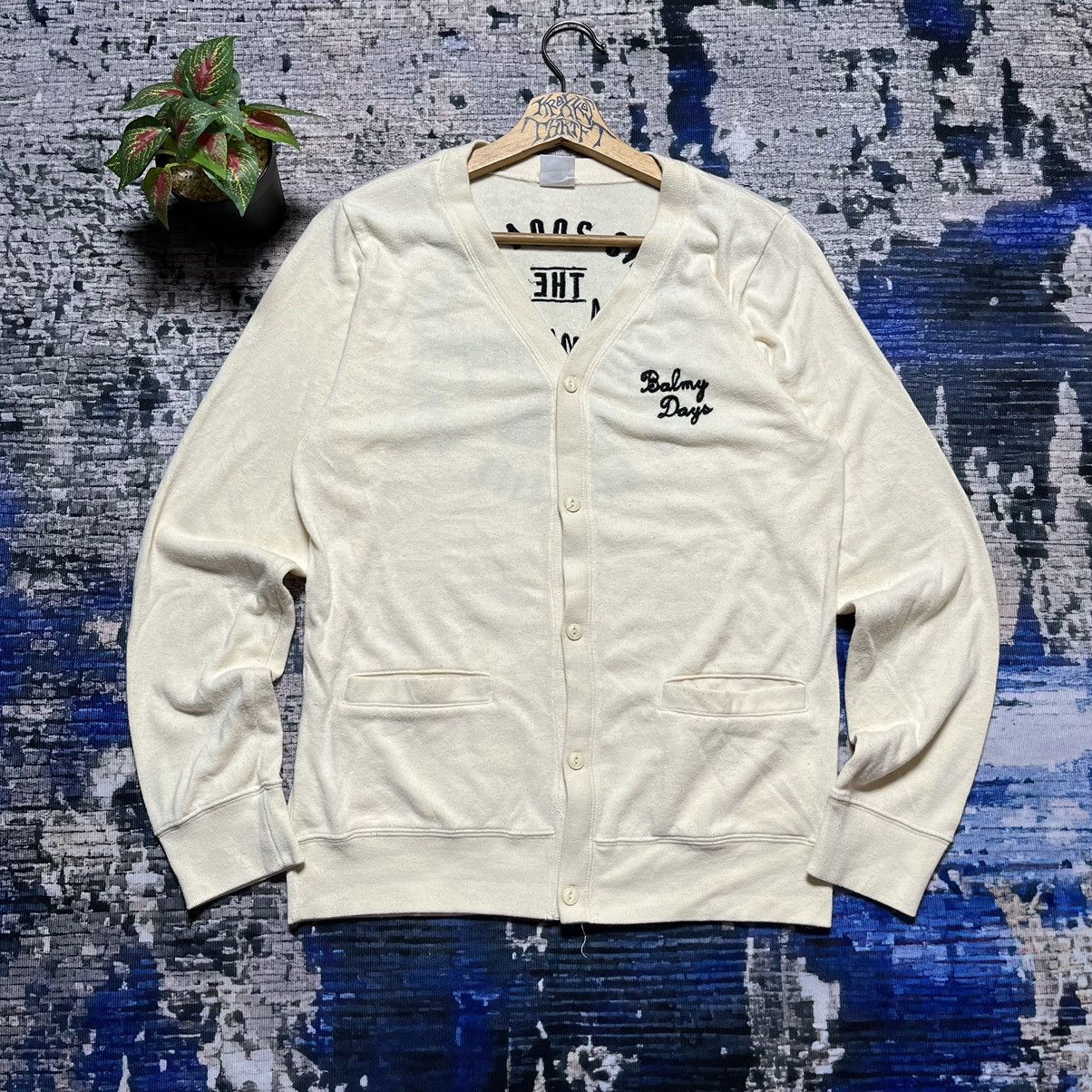 Japanese Brand 🔥Rodeo Crown Spell Embroidery Logo Half Button Cardigan Size US M / EU 48-50 / 2 - 2 Thumbnail