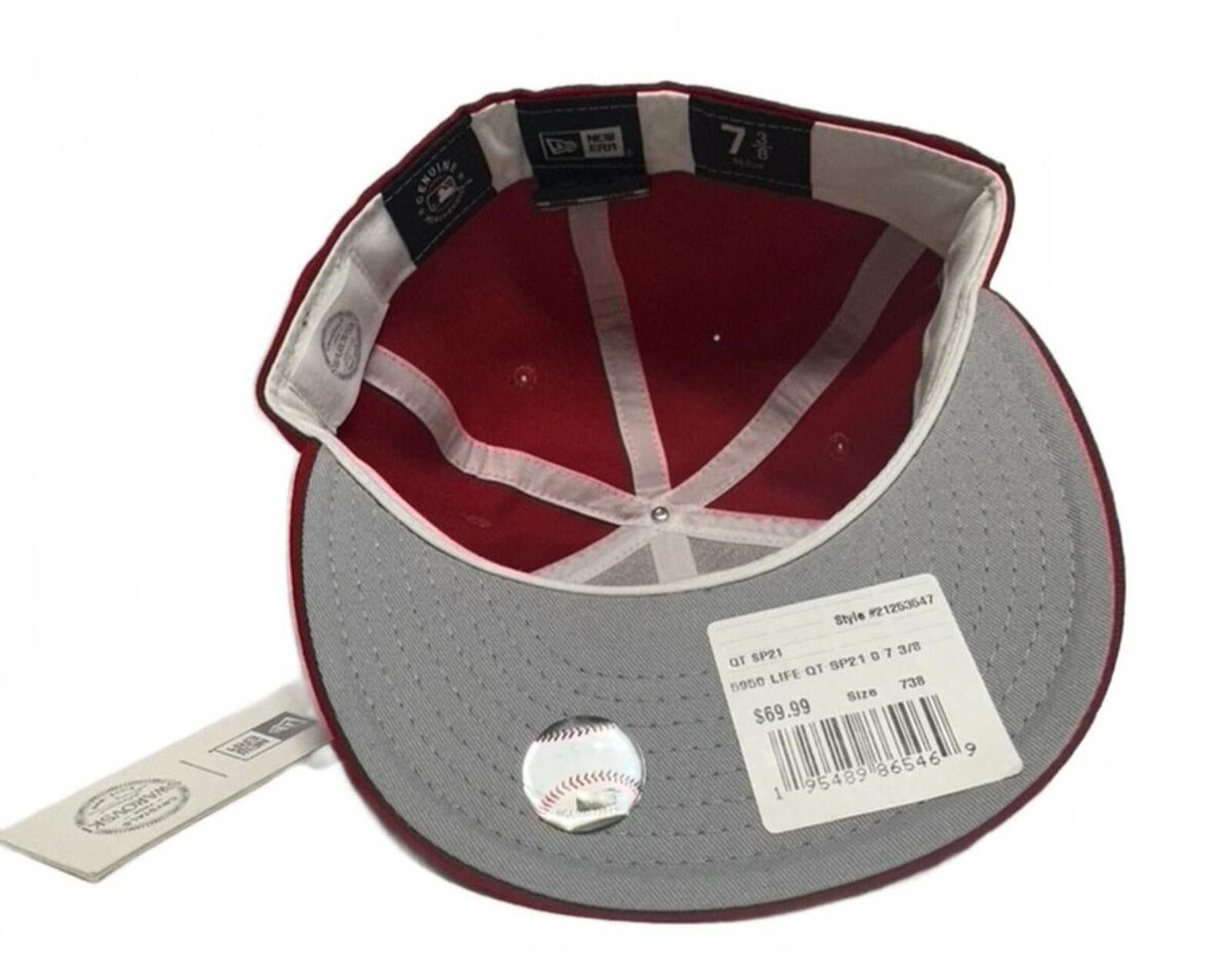 New Era New Era x Swarovski x Cincinnati Reds USA Flag 59FIFTY 7 1/4 Size ONE SIZE - 9 Thumbnail