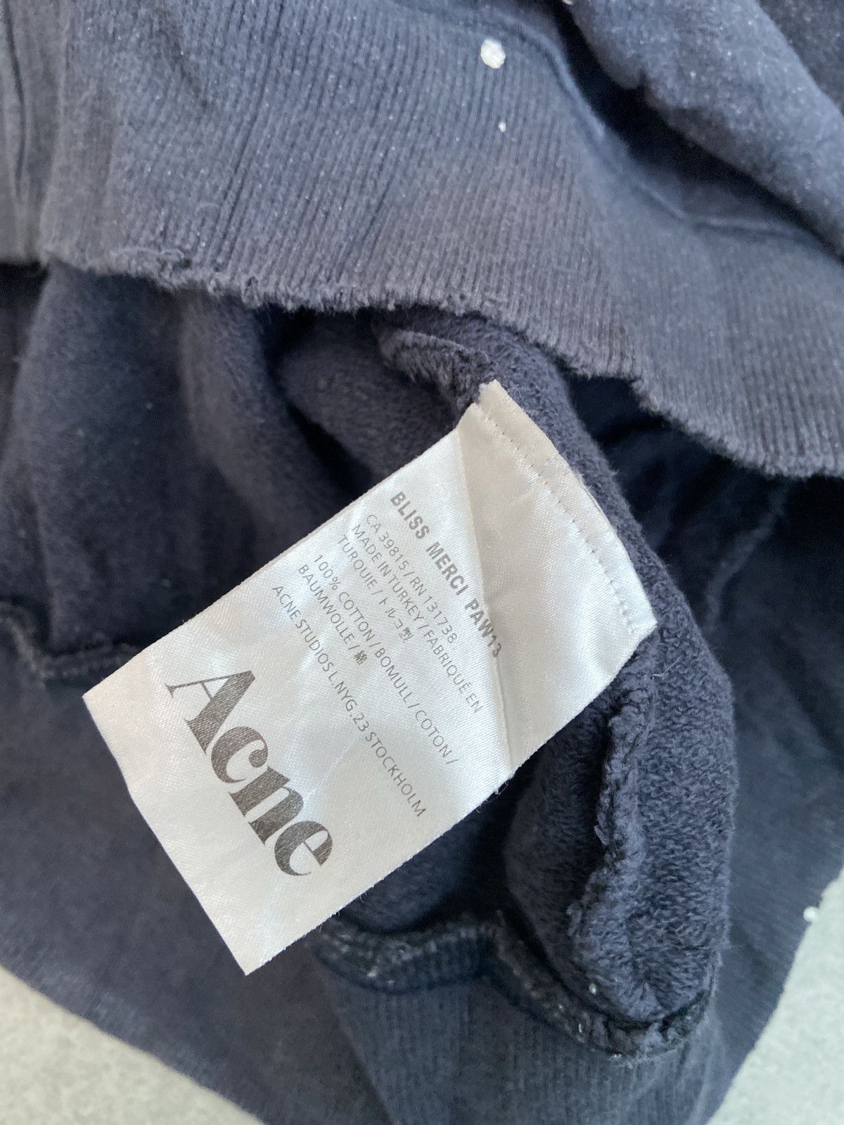 Acne Studios Acne Studios Spray Paint Splatter Distressed Crewneck Size US L / EU 52-54 / 3 - 2 Thumbnail
