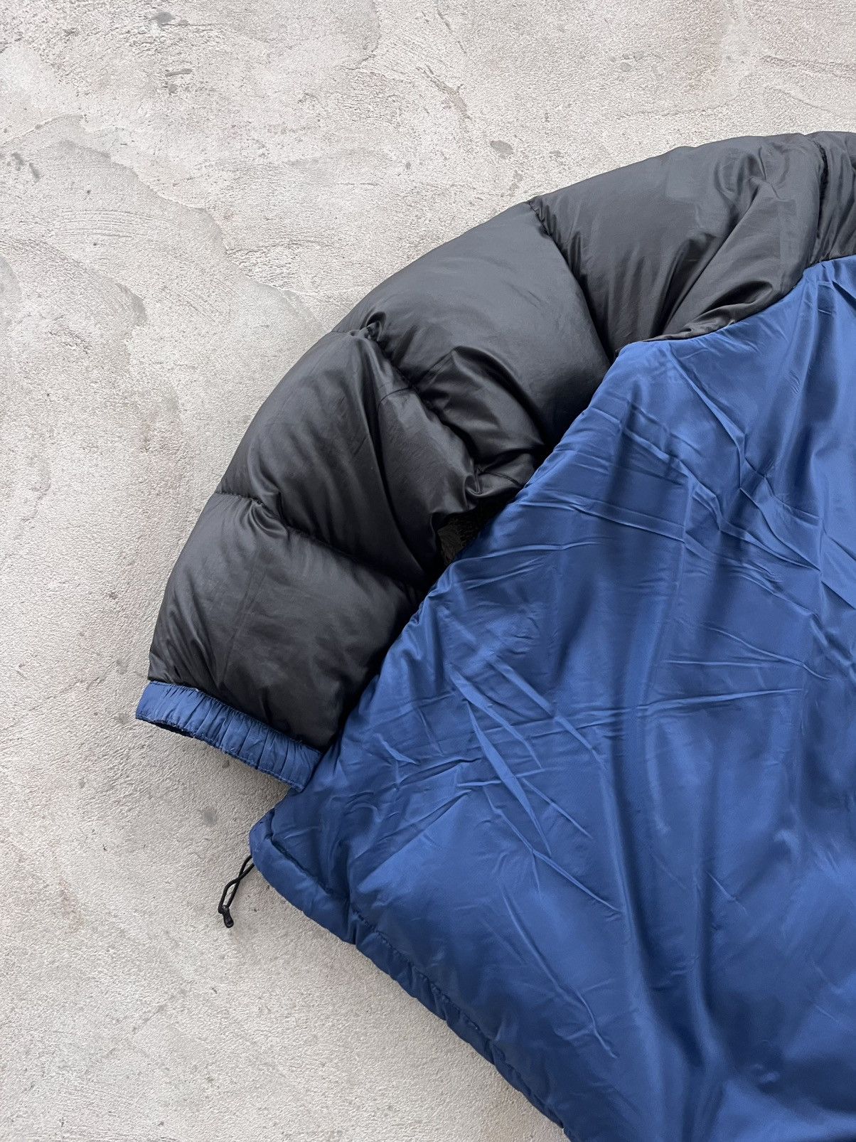 The North Face Vintage Millet Blue Black Outdoor Down Jacket Avantgarde Size US XL / EU 56 / 4 - 12 Thumbnail
