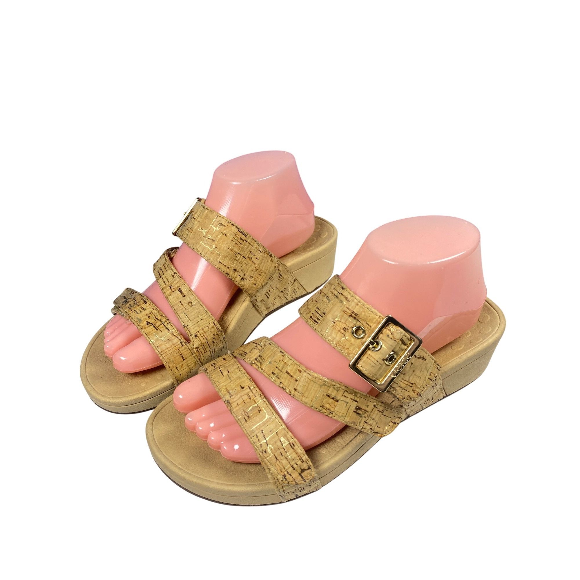 Vionic Vionic Pacific Rio Gold Slide On Sandals Women's 8 Size US 8 / IT 38 - 9 Thumbnail