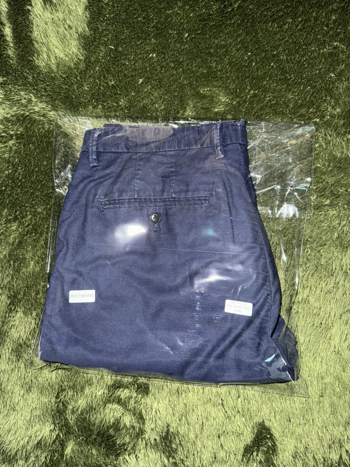 Beams Japan [M] Beams Japan Cotton Chino Half Shorts Navy Size US 32 / EU 48 - 10 Thumbnail