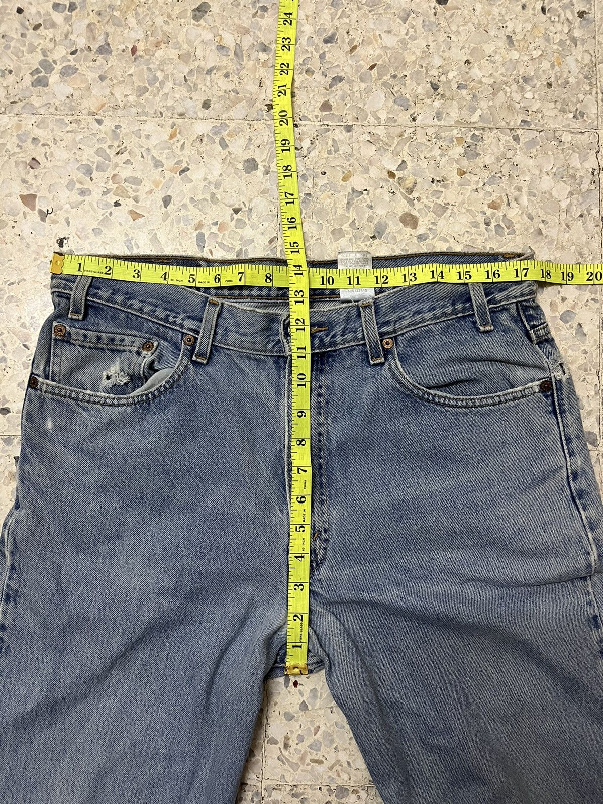 Levi's Rare Vintage Levi’s 517 Light Blue Faded Distressed Size US 35 - 16 Thumbnail
