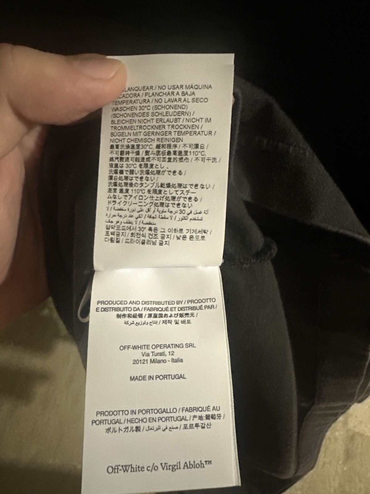 Off-White L size off white Mary skate layered tee Size US L / EU 52-54 / 3 - 8 Thumbnail