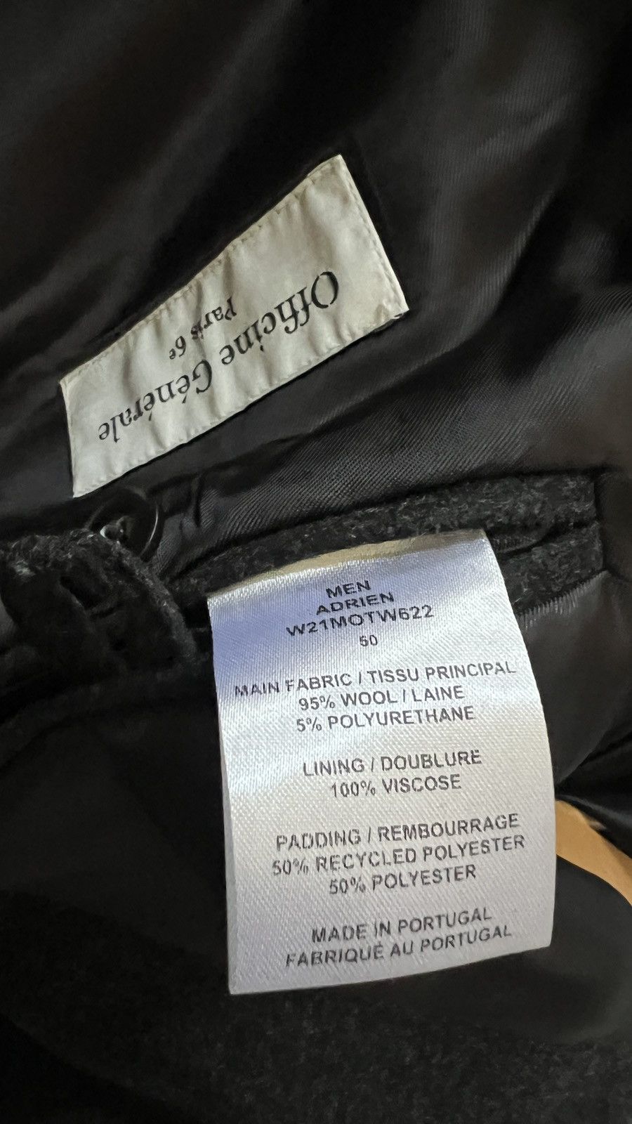 Officine Generale Officine Generale Padded Light Jacket New w/ Tag 50 Size US M / EU 48-50 / 2 - 7 Thumbnail