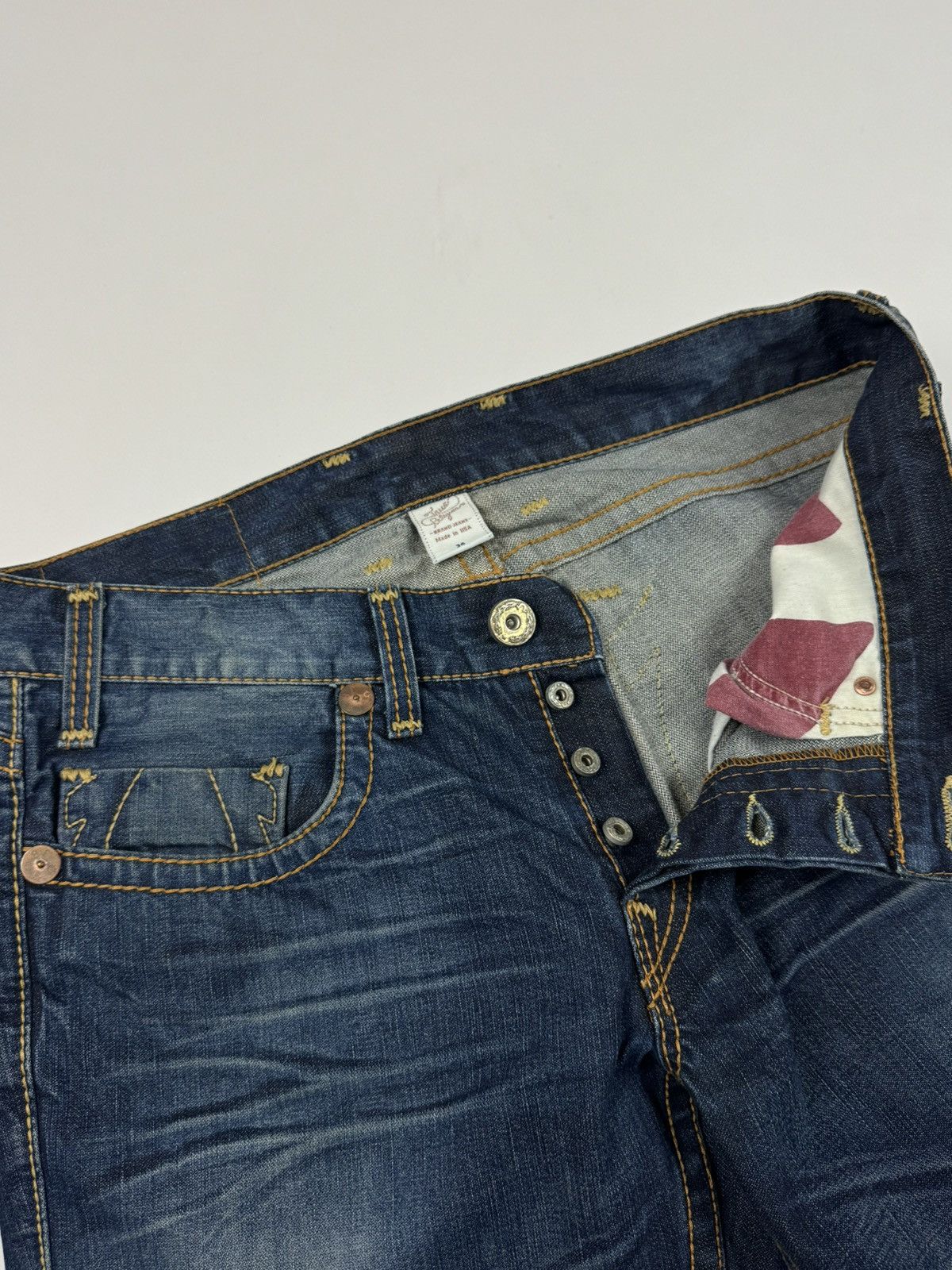 True Religion True Religion Cropped Denim Jeans Pants Size 40 Size US 36 / EU 52 - 6 Thumbnail