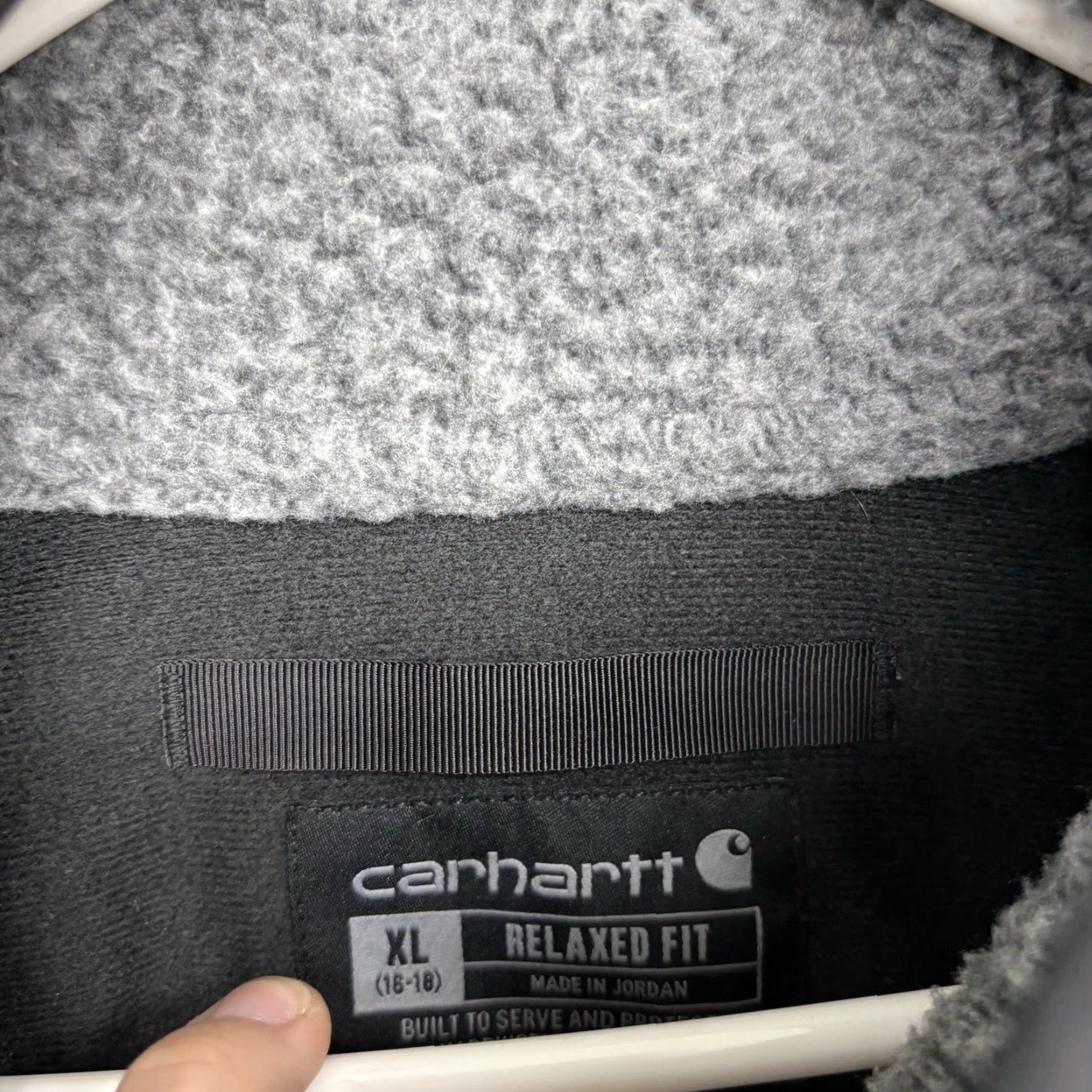Carhartt Carhartt Sherpa Jacket Womens XL Relaxed Snap Fleece Pullover 104991 0J4991 Size XL / US 12-14 / IT 48-50 - 5 Thumbnail