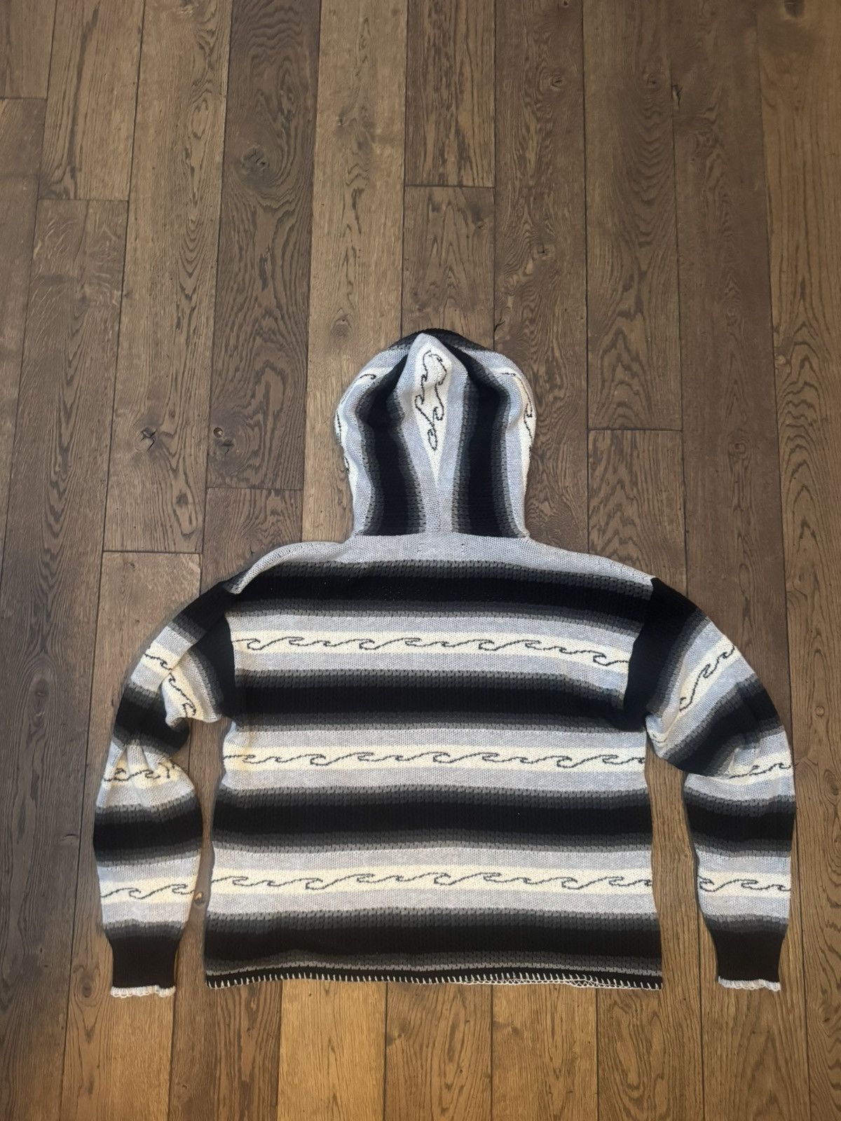 Amiri Amiri Striped Knitted Hoodie Size US M / EU 48-50 / 2 - 4 Thumbnail