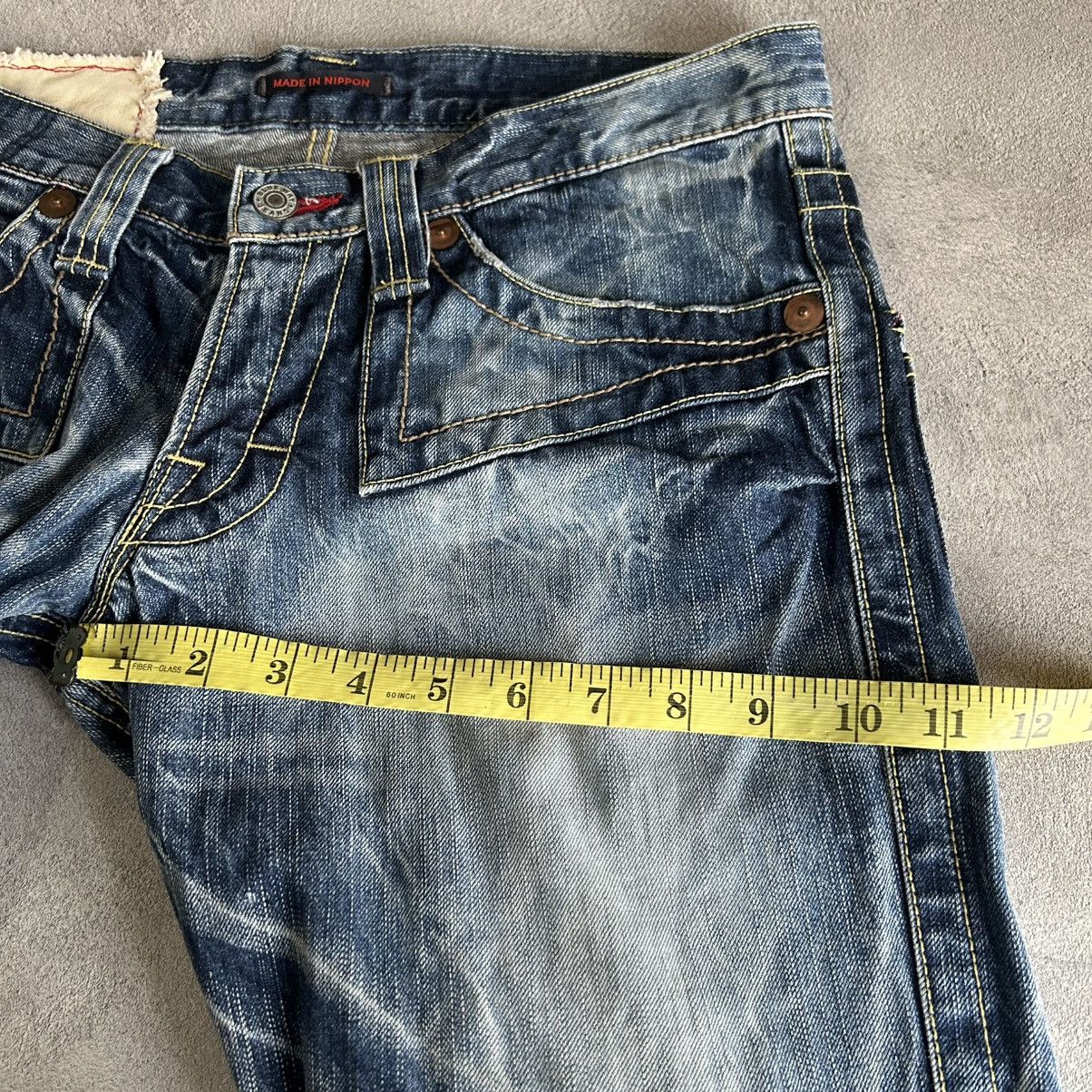 Tornado Mart Blue Way Flared Asidwash Jeans Size US 32 / EU 48 - 15 Thumbnail
