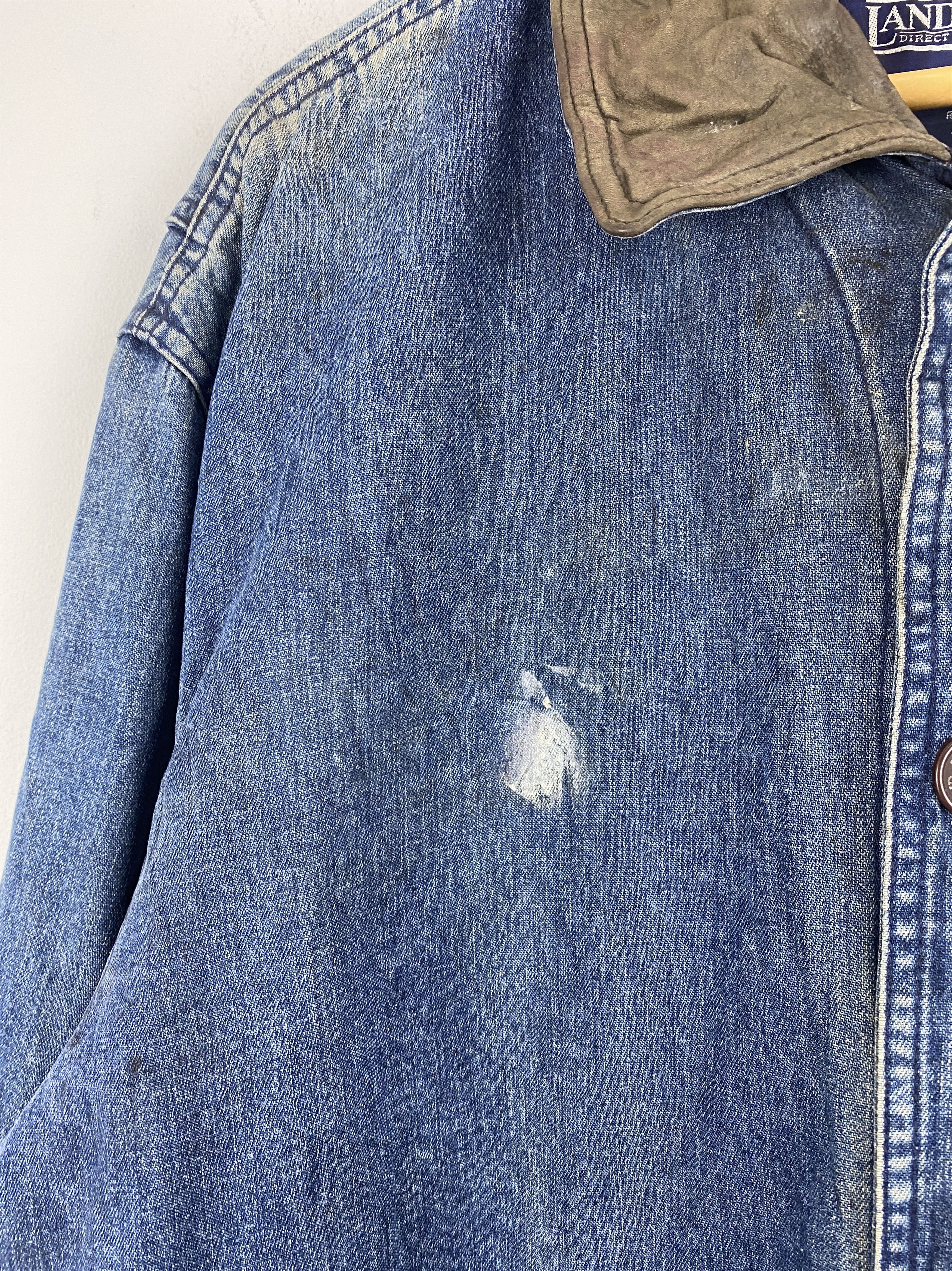 Lands' End Vintage Lands End Denim Jacket jacket J2011 Size US L / EU 52-54 / 3 - 9 Thumbnail