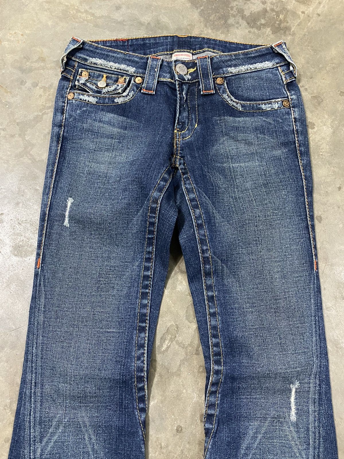 Jean × True Religion × Vintage Flare Jeans True Religion Section Joey @222 Size 26" / US 2 / IT 38 - 9 Thumbnail