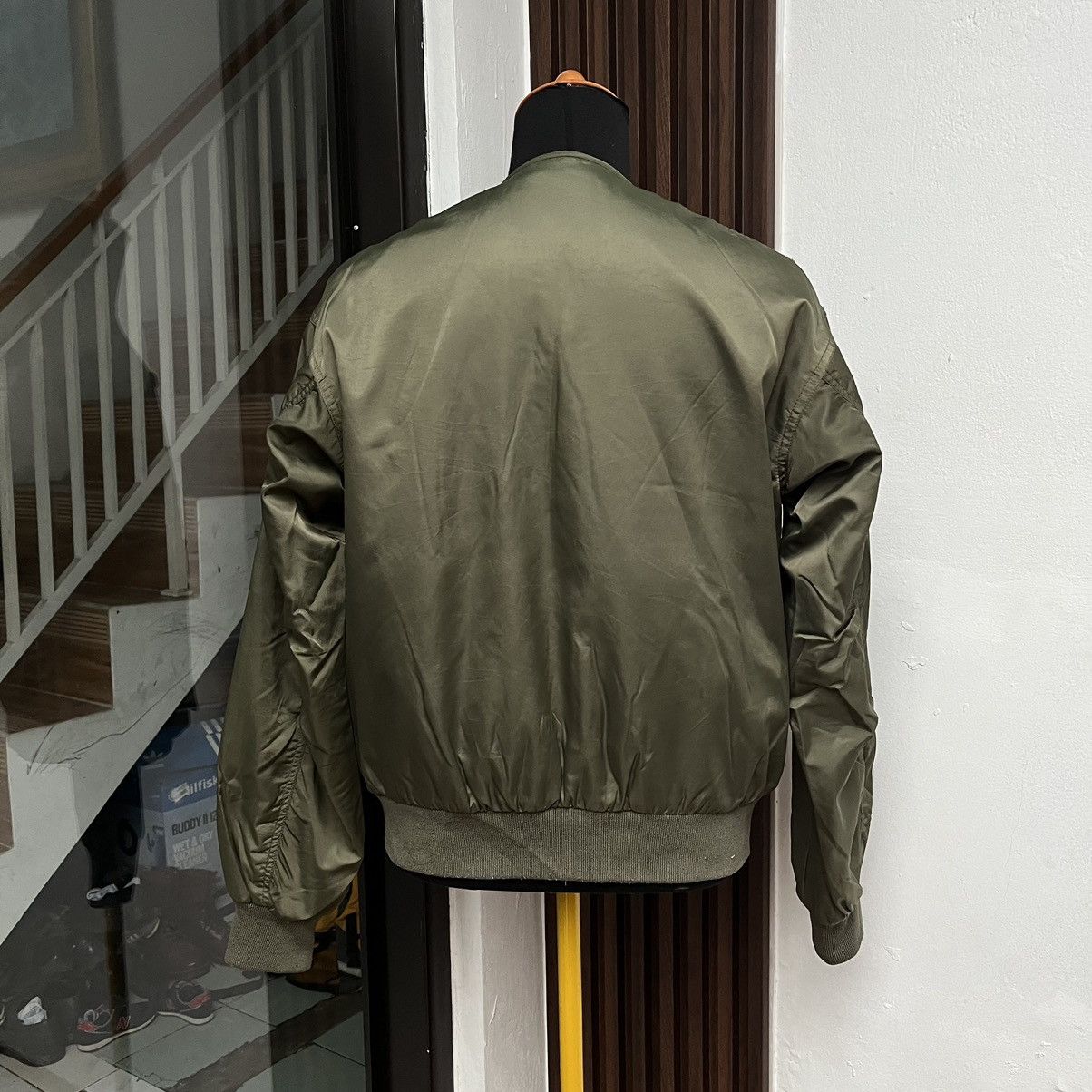 GOA RARE ✨ 2000S G.O.A Bomber Jacket Collarless Revesible Size US M / EU 48-50 / 2 - 2 Thumbnail