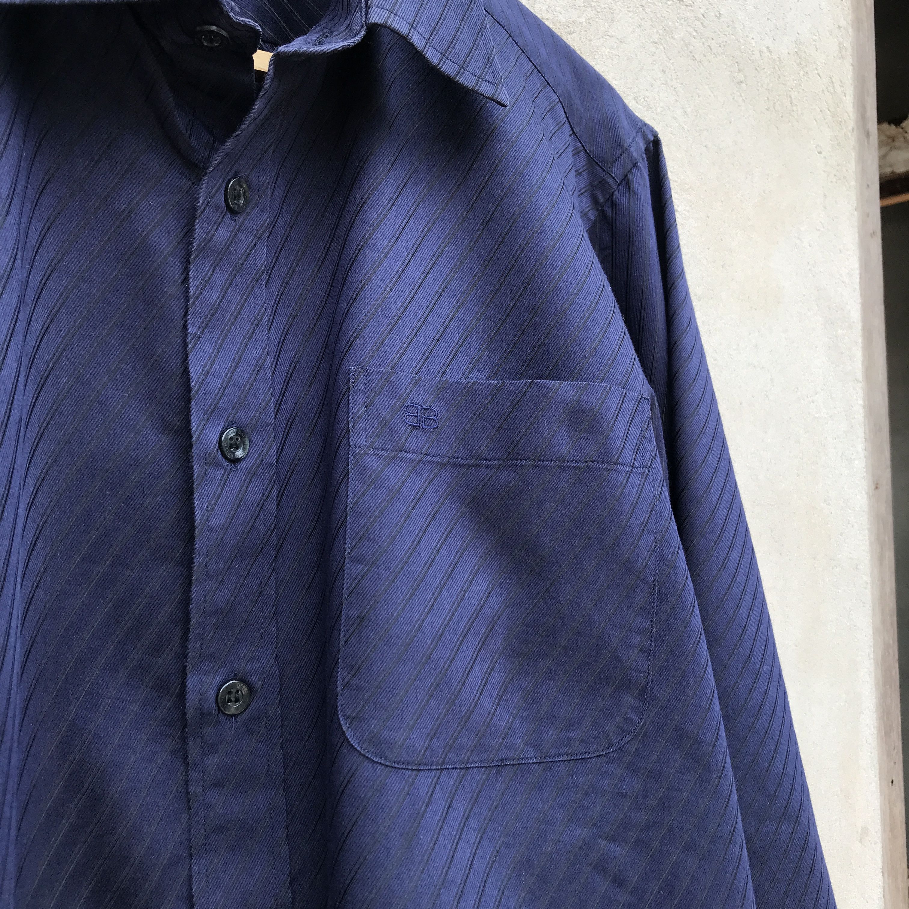 Balenciaga Vintage balenciaga button up shirt Size US L / EU 52-54 / 3 - 5 Thumbnail