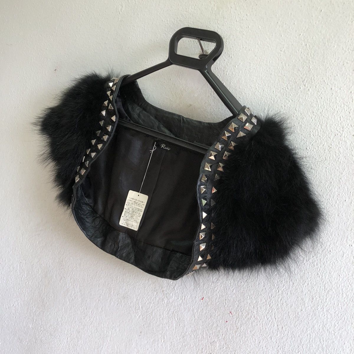 Japanese Brand RISTTY raccon fur crop jacket Size S / US 4 / IT 40 - 2 Thumbnail