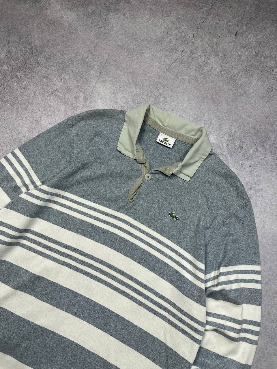 Lacoste Vintage Lacoste Collar Sweatshirt, Size M – Classic French Size US M / EU 48-50 / 2 - 2 Thumbnail