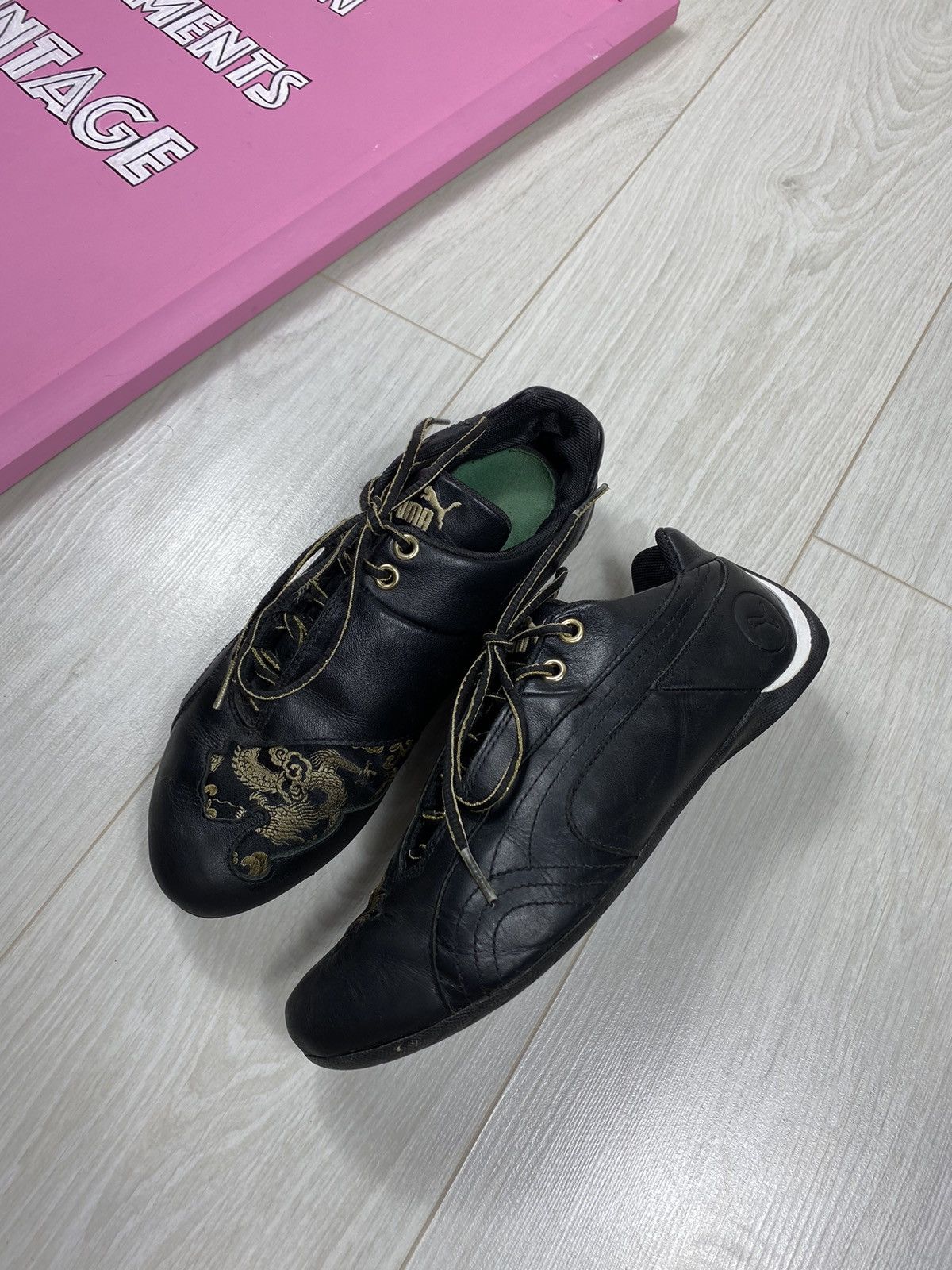 Puma × Streetwear × Vintage Puma Low Sneakers Racing Dragon