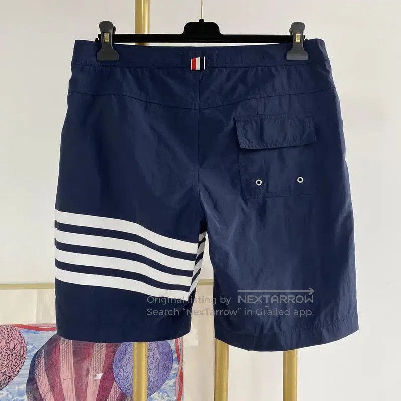 Thom Browne Thom Browne Blue Summer Cotton Shorts for Women . Size 31" - 2 Thumbnail