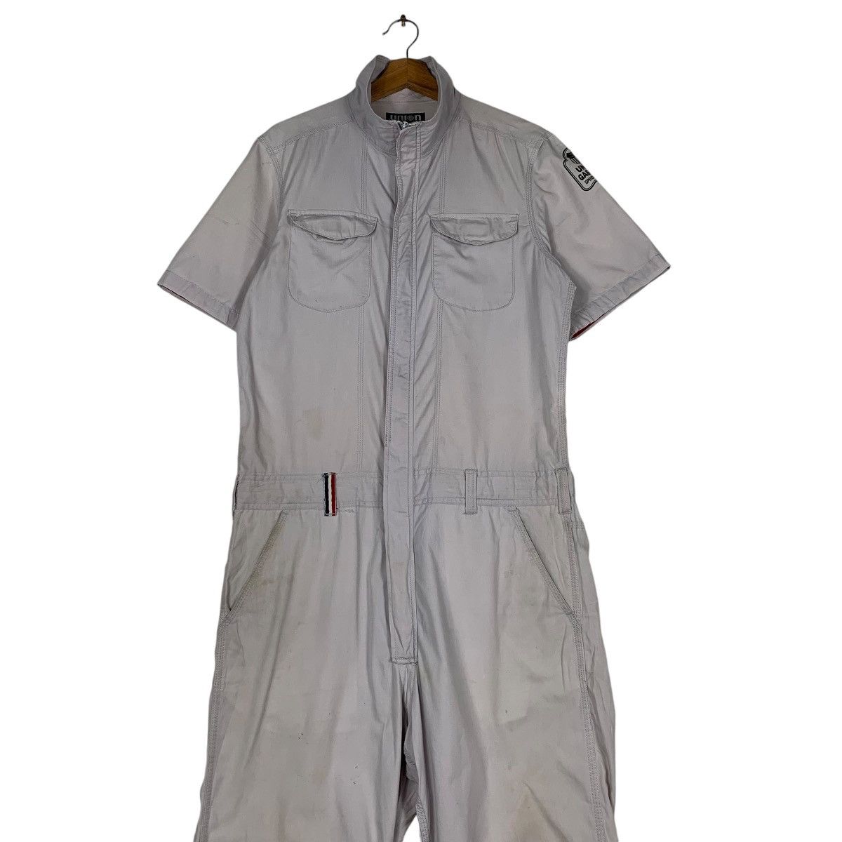 Japanese Brand Vintage Union 76 Heavy Duty Motor Oil Coverall Size US 36 / EU 52 - 4 Thumbnail