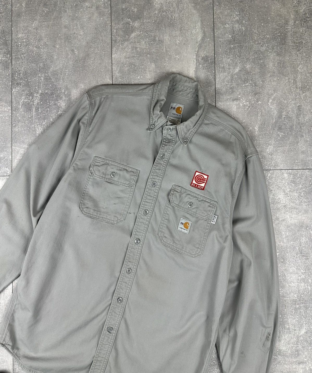 Carhartt Wip Carhartt FR Resistant Double Pockets Shirt Button Up Size US M / EU 48-50 / 2 - 4 Thumbnail