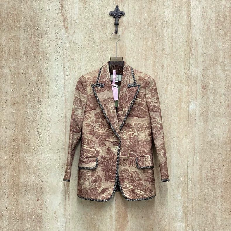 Gucci Gucci Forest graffiti suit 2505-Nextarrow Size 40R - 1 Thumbnail