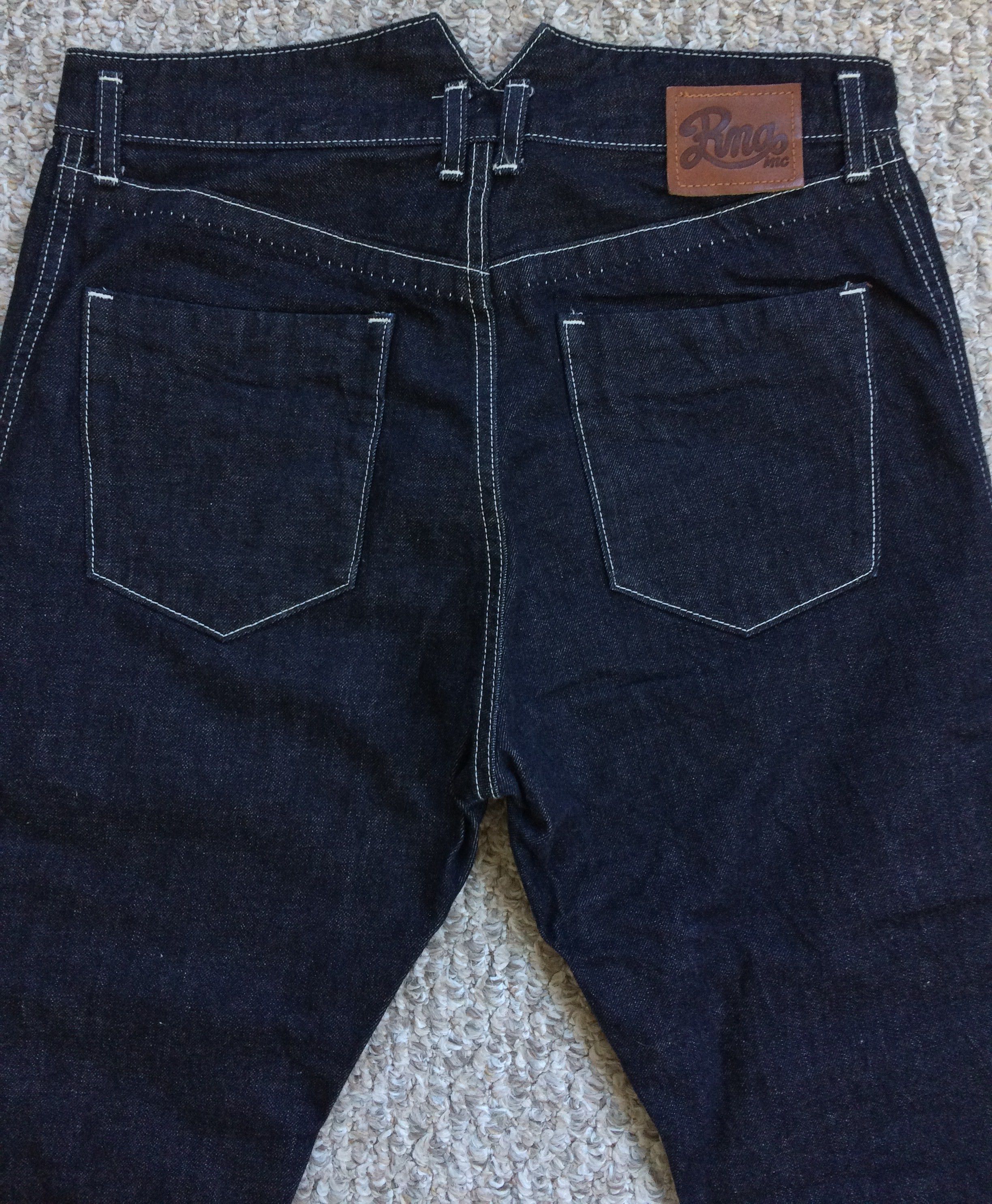 Japanese Brand RNA Zip Pockets Denim Jeans Size US 32 / EU 48 - 5 Thumbnail