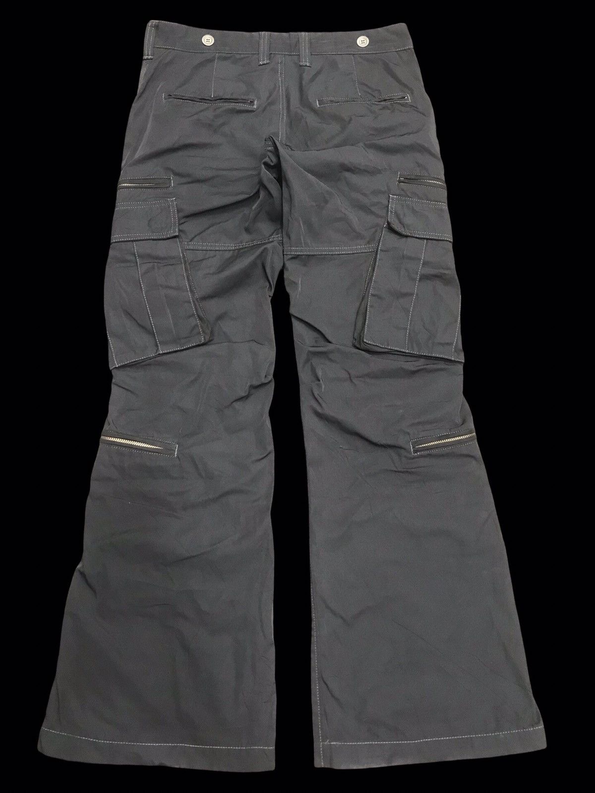 Designer 💥SUPER FLARE 💥THE OLD CIRCUS DESIGNE MULTIPOCKET PANT F293 Size US 31 - 2 Thumbnail