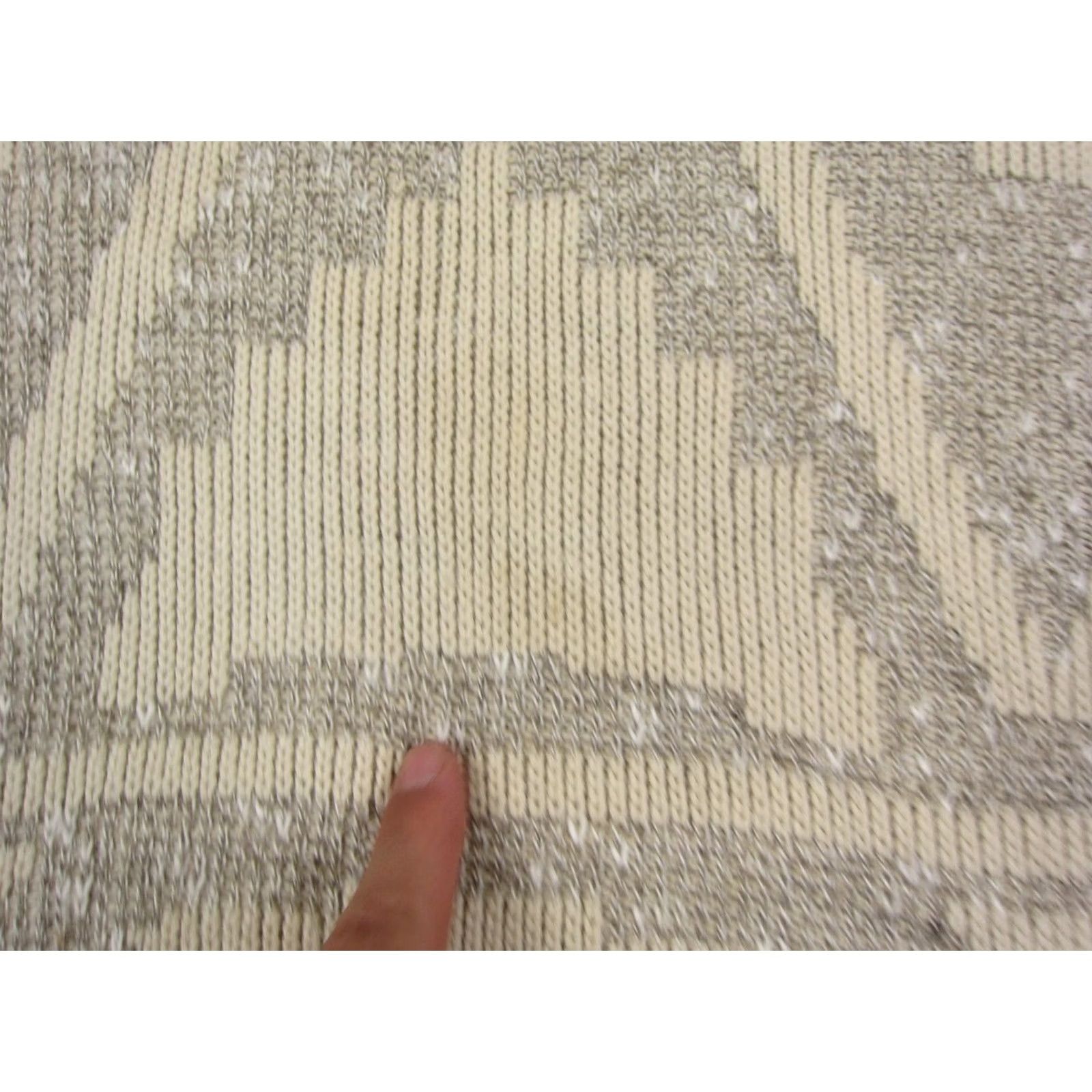 London Fog VINTAGE London Fog Sweater Mens Medium Creme Knit Diamond Classic Outdoor 80s Size US M / EU 48-50 / 2 - 5 Thumbnail