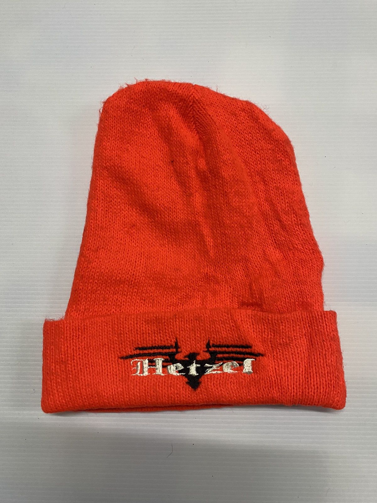 Japanese Brand Hetzel Embroidery Beanie Hat Size ONE SIZE - 1 Thumbnail