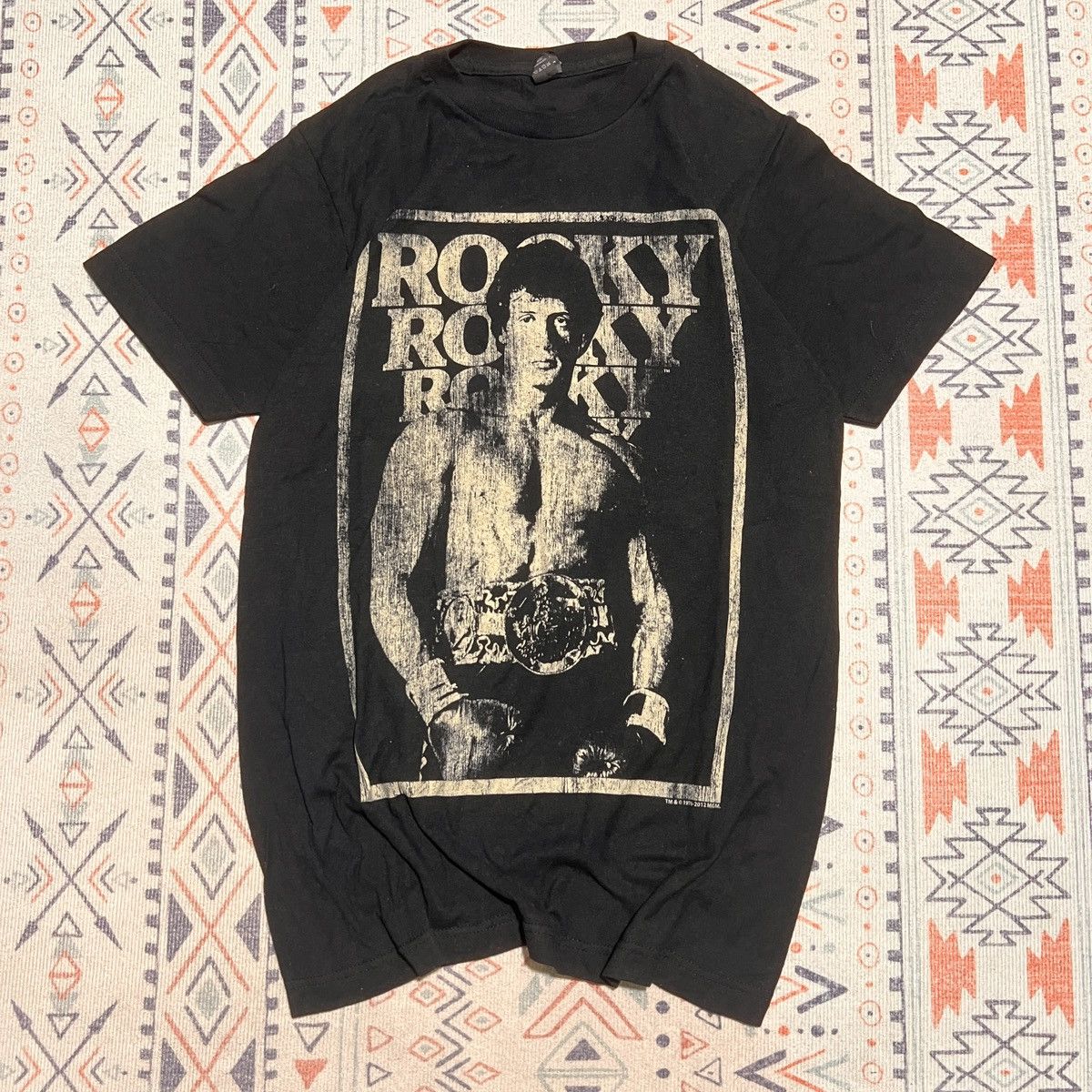 If Six Was Nine × Tultex Movie Tee Rocky Sylvester Stallone Size US S / EU 44-46 / 1 - 1 Thumbnail