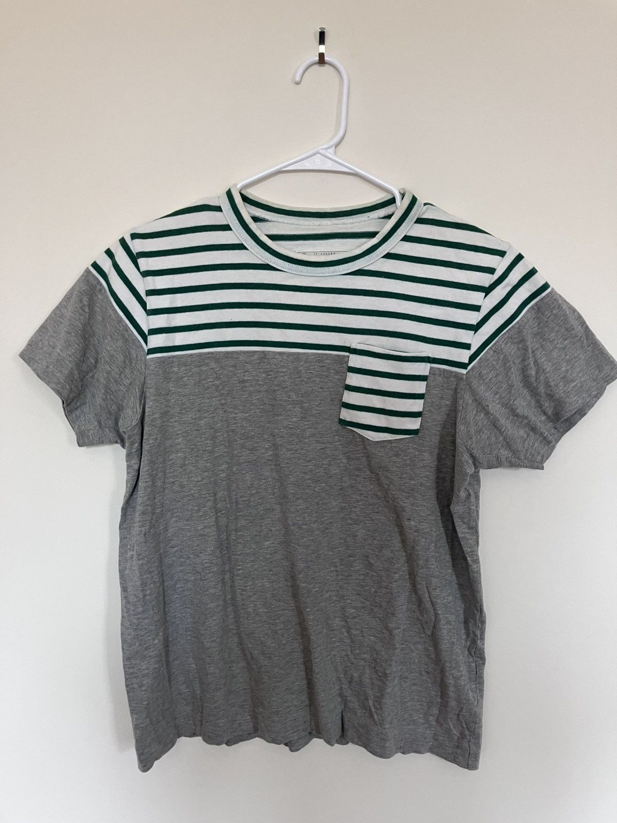 Sacai Sacai Pattern Block Striped Shirt Size US S / EU 44-46 / 1 - 1 Thumbnail