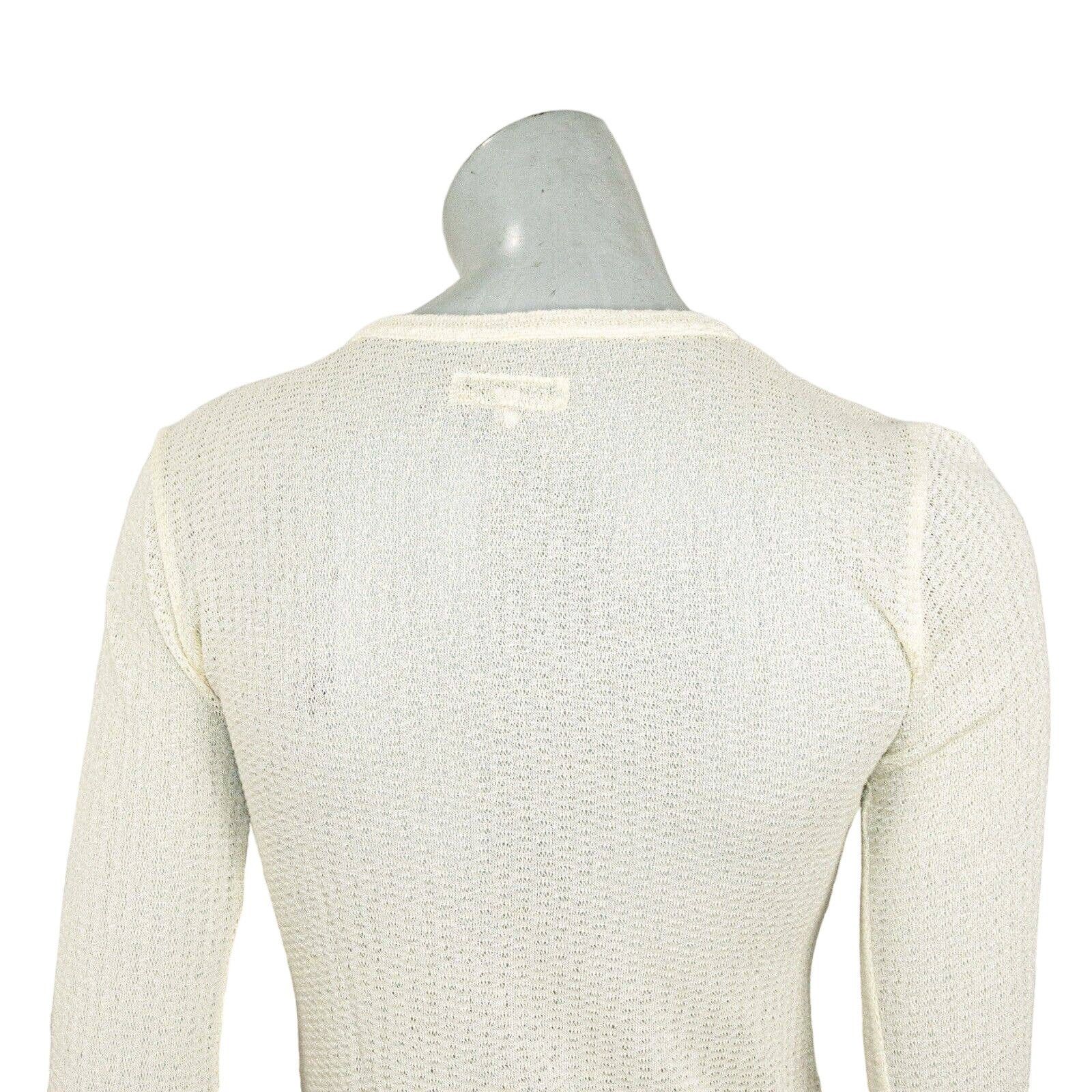 Rag & Bone Rag & Bone NY light beige open knit Crew Pullover Size Small Size S / US 4 / IT 40 - 9 Thumbnail
