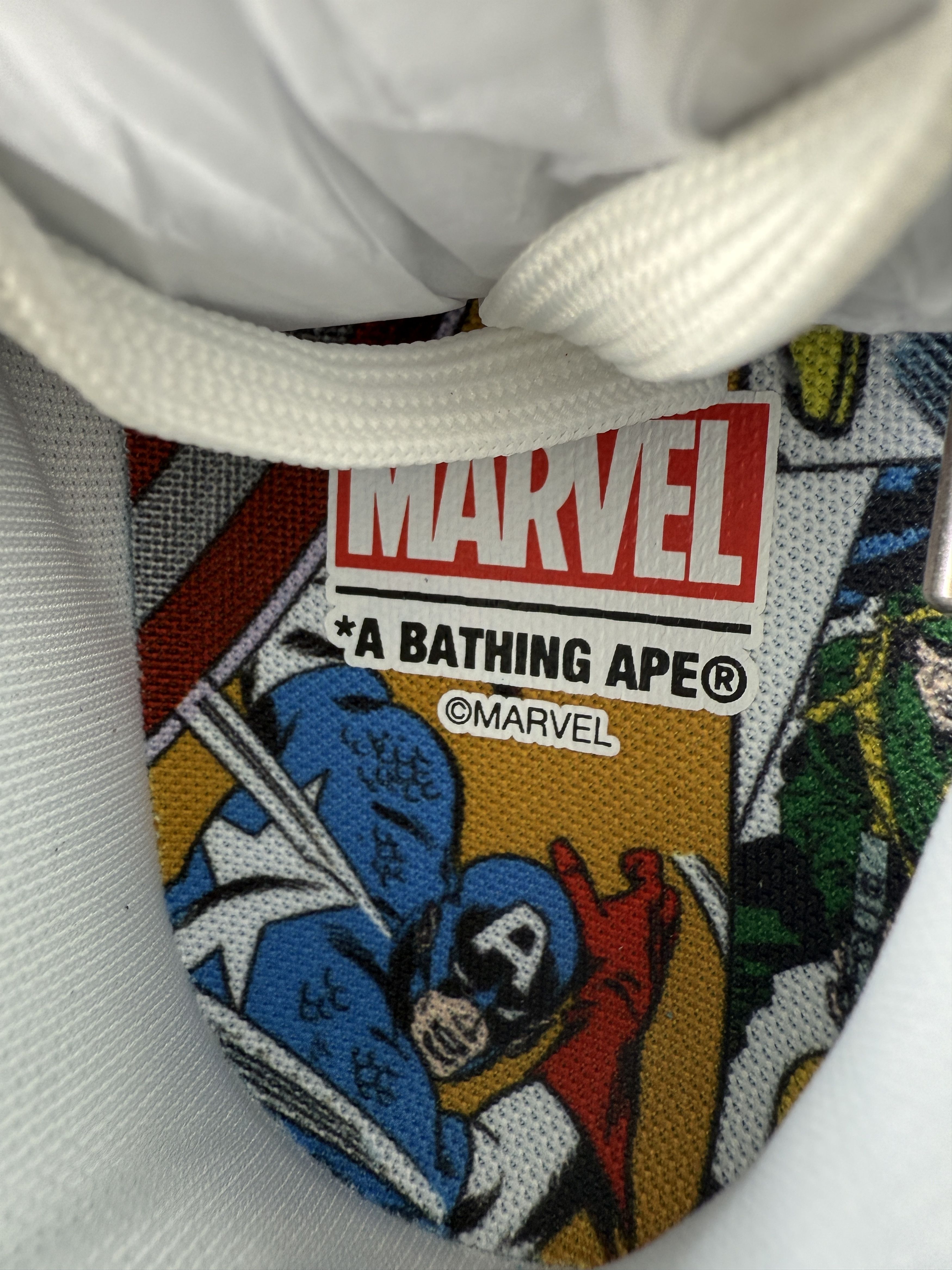 Bape MARVEL BAPE STA CAPTAIN AMERICA Size US 8.5 / EU 41-42 - 10 Thumbnail