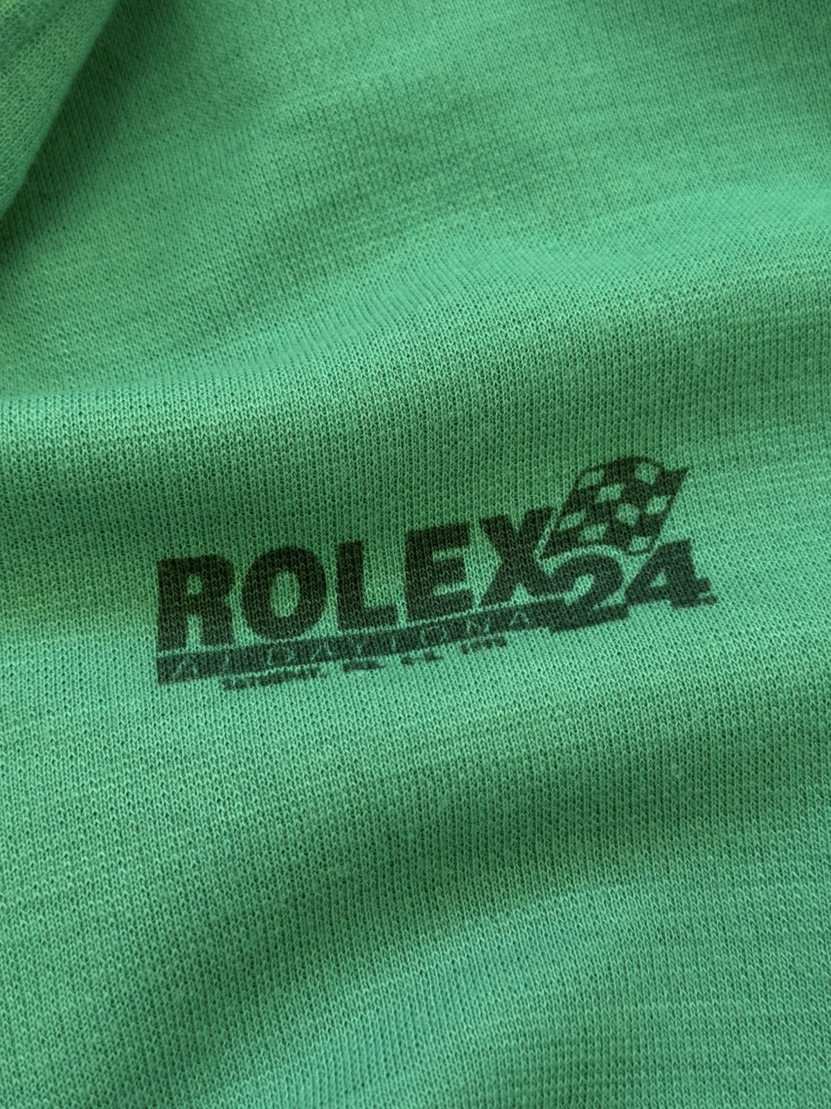 Rolex Vintage 80s Rolex Daytona NASCAR Racing Zip Sweatshirt Size US S / EU 44-46 / 1 - 2 Thumbnail