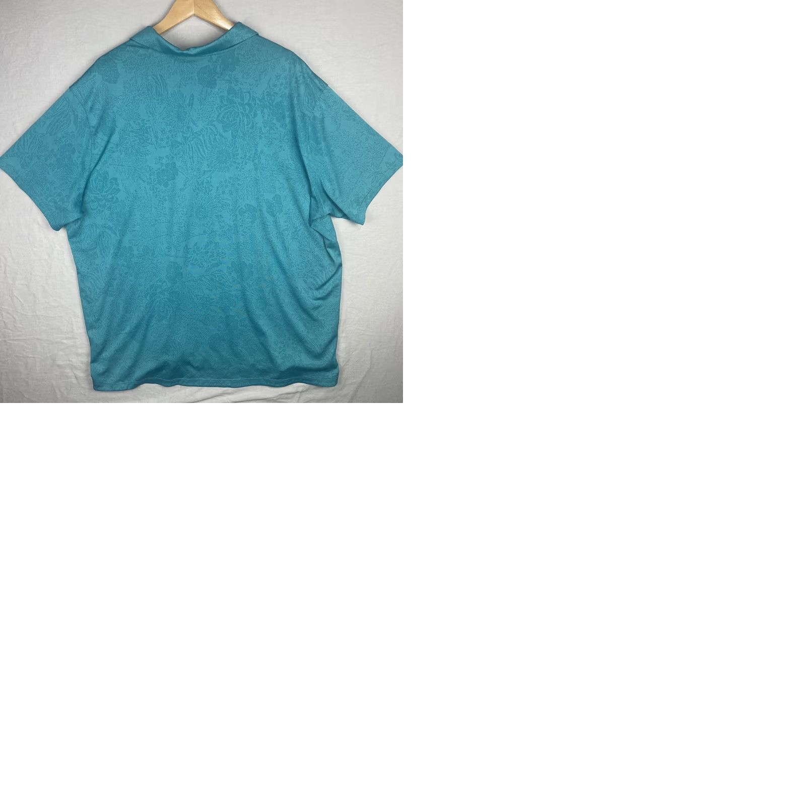 Nike Nike Polo Shirt Mens 2XL Blue Floral Print Jacquard Vapor Dri-Fit AV4176-309 Size US XXL / EU 58 / 5 - 9 Thumbnail