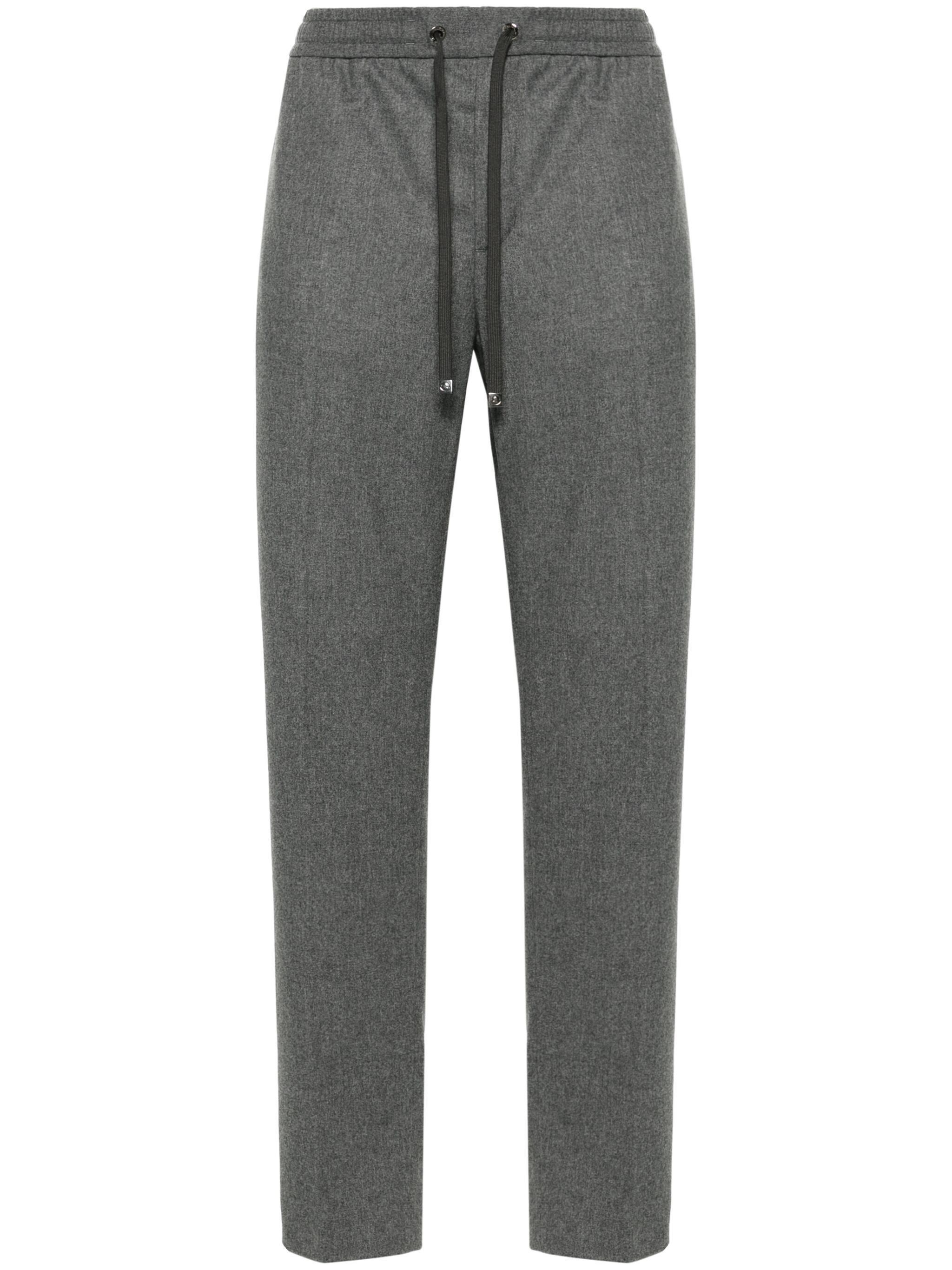 Moncler o1s22i1n1124 Cashmere Blend Pant in Grey Size US 34 / EU 50 - 1 Thumbnail