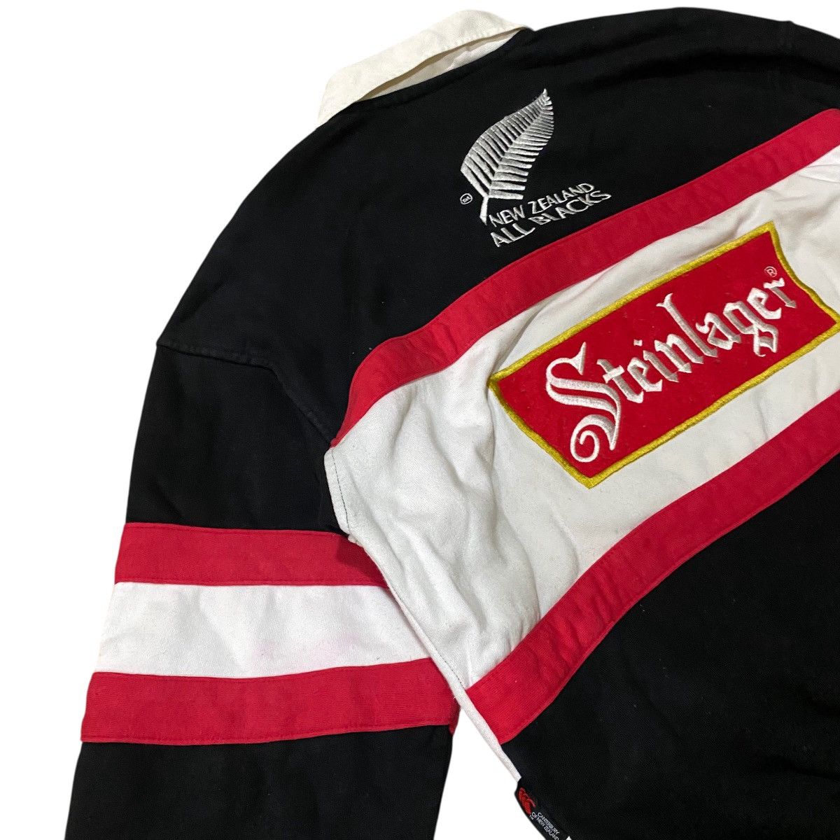 Canterbury of New Zealand ☀️90's Canterbury of New Zealand Steinlager rugby Size US M / EU 48-50 / 2 - 9 Thumbnail